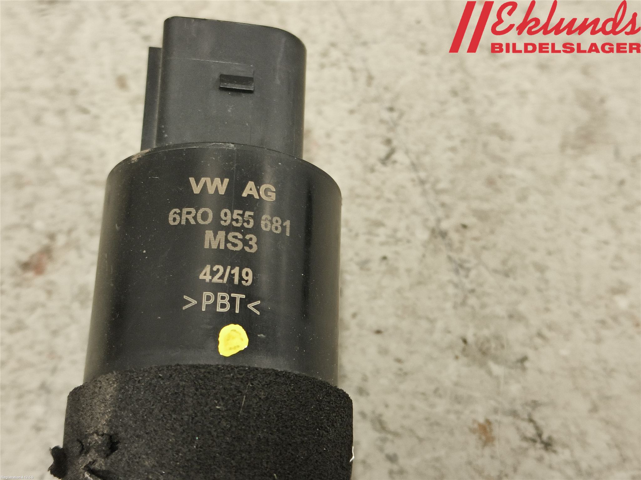 Audi E-TRON, S GE 19- Spolarpump Högtryck