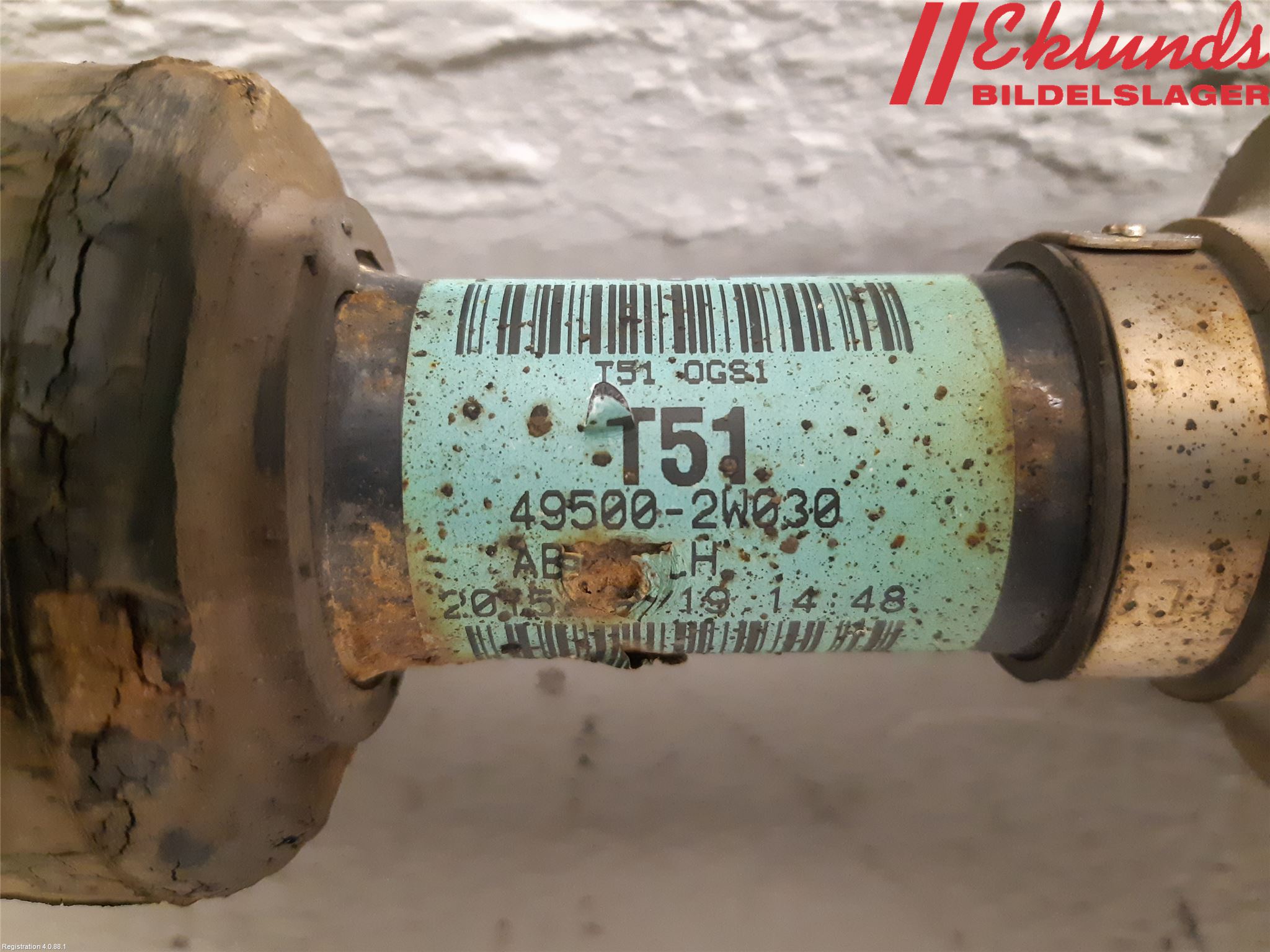 Hyundai SANTA FE 13-18 Drivaxel Fram Vänster