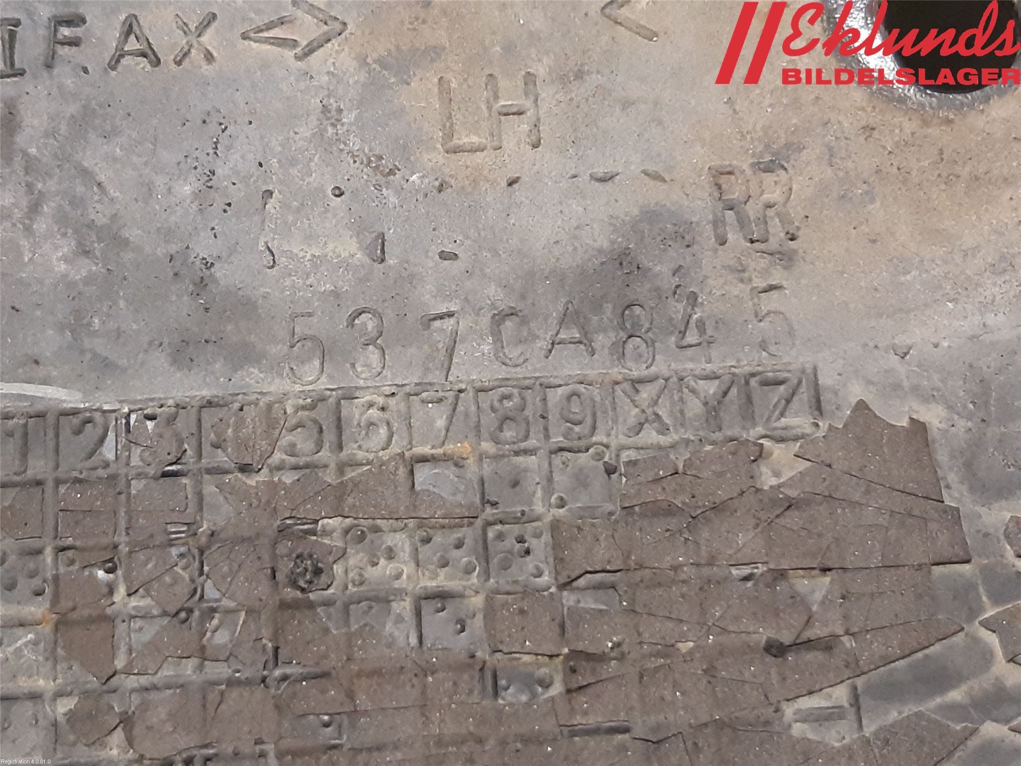 Mitsubishi L200 06-15 Stänkskydd