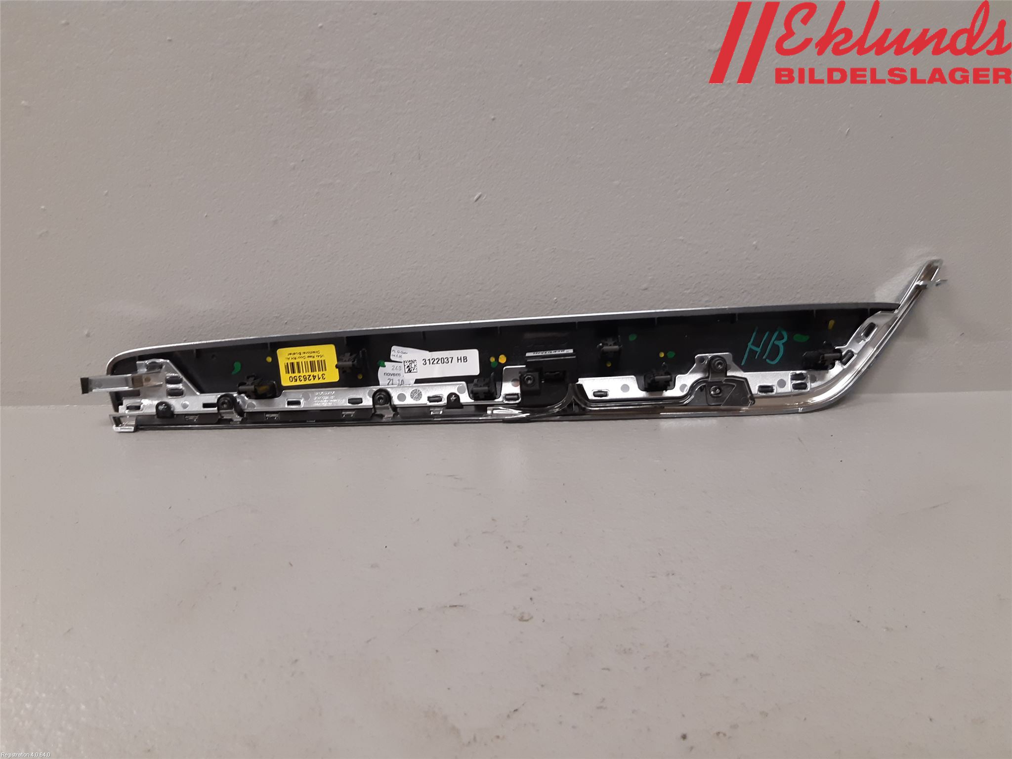 Volvo S90 17->> Dörr Dekorlist Bak Hö