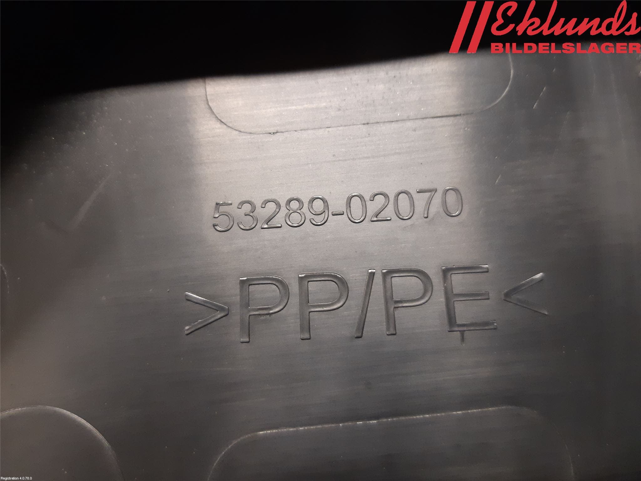 Toyota COROLLA 19- Täckplast Front