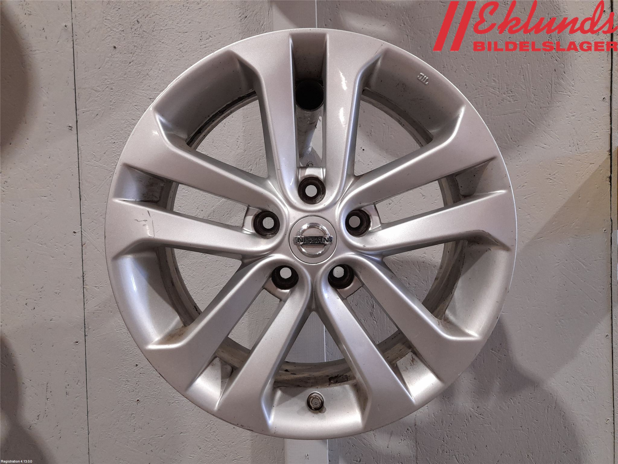 Nissan JUKE 14-19 Fälgsats Aluminium