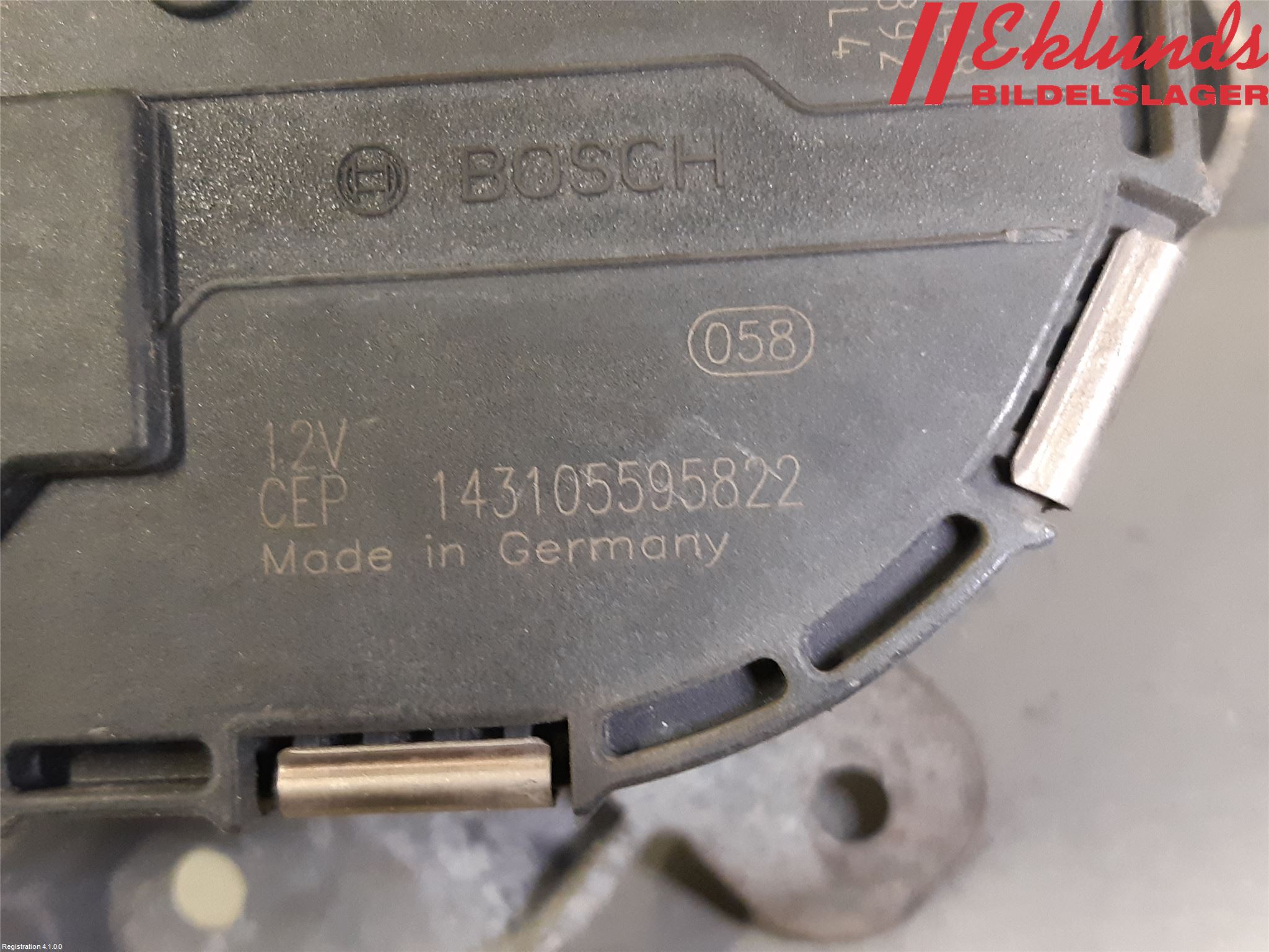 Ford FOCUS 15-18 Torkarmotor Vindruta