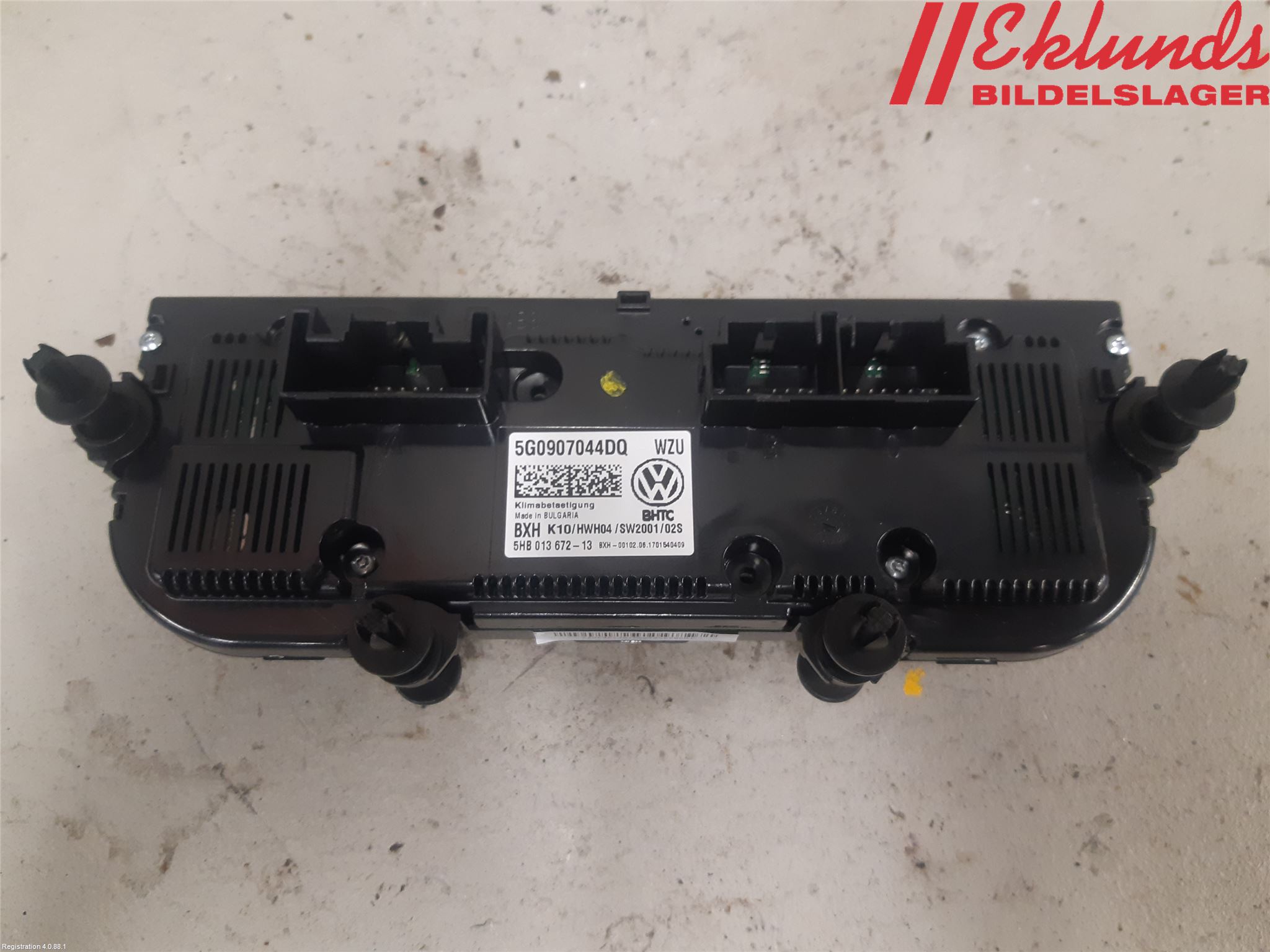Volkswagen VW PASSAT 15-19 Ac Styrenhet Ac Manöveren