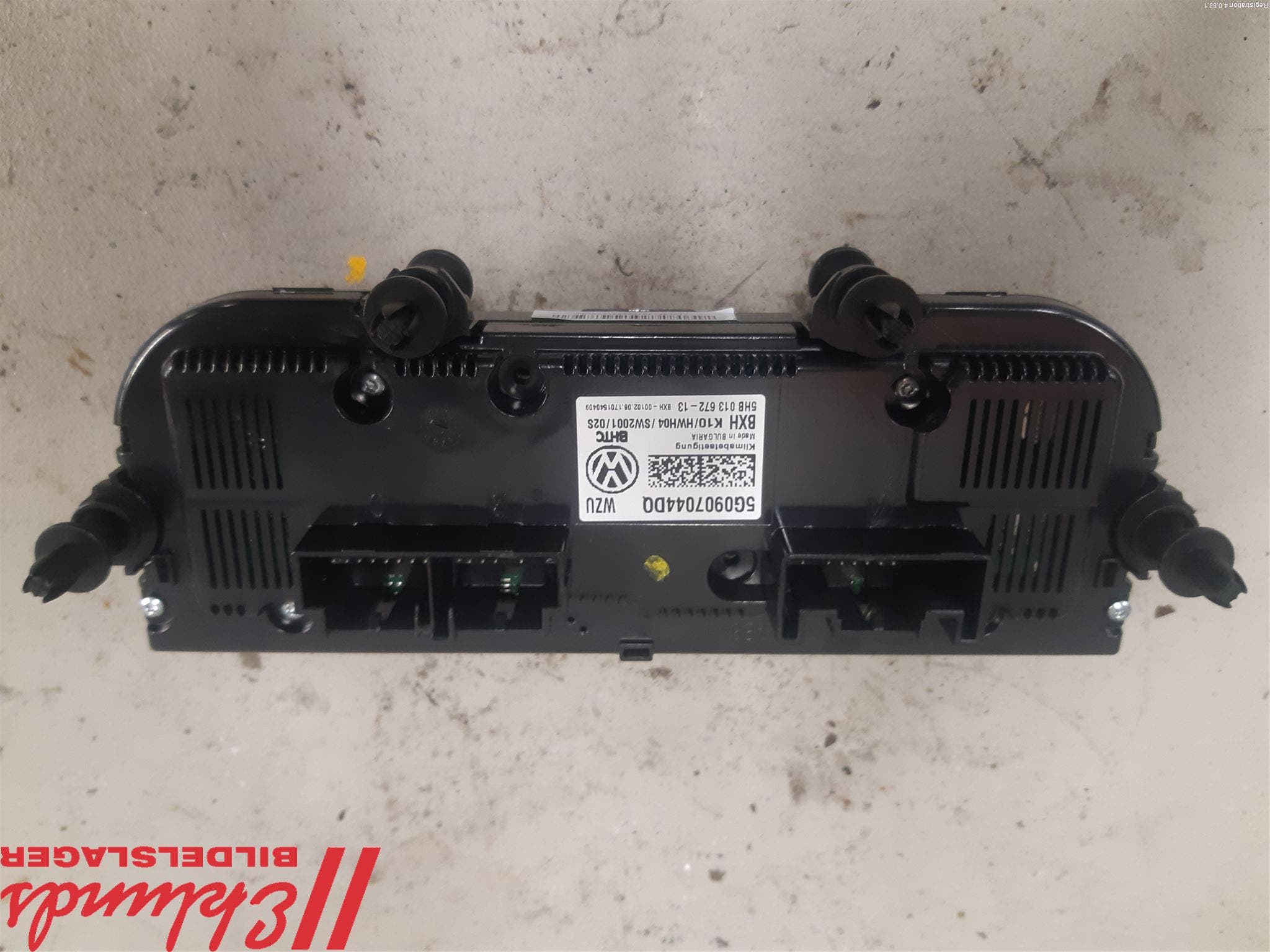 Volkswagen VW PASSAT 15-19 Ac Styrenhet Ac Manöveren