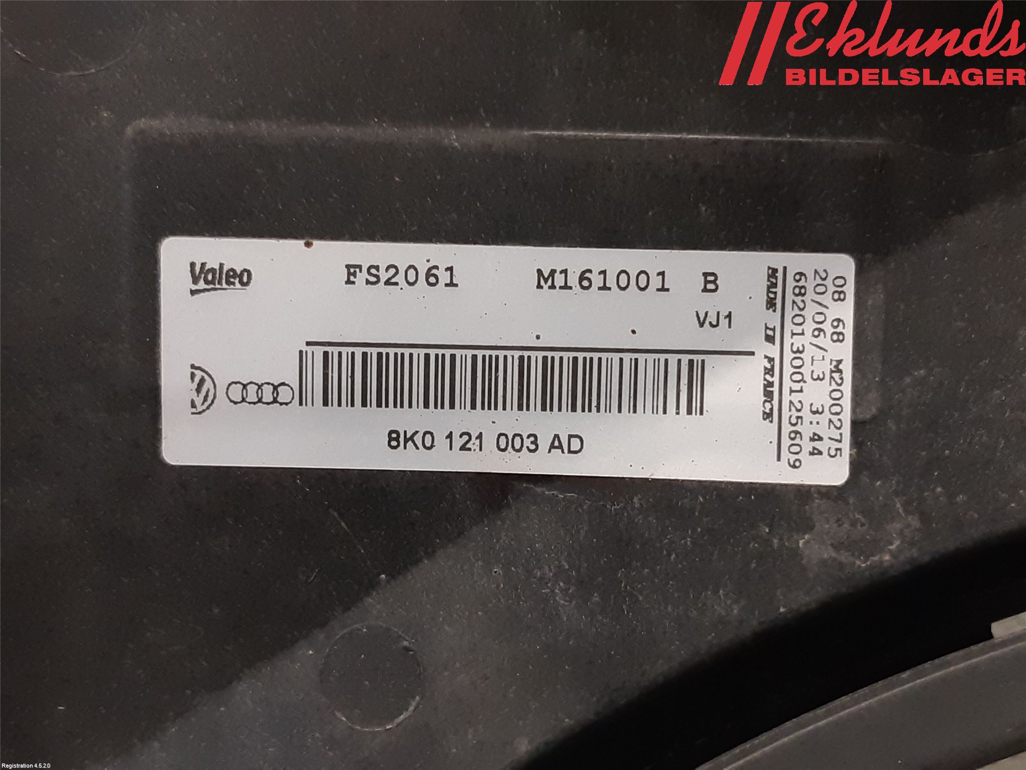 Audi A6/S6 4G 11-18 Kylfläkt El