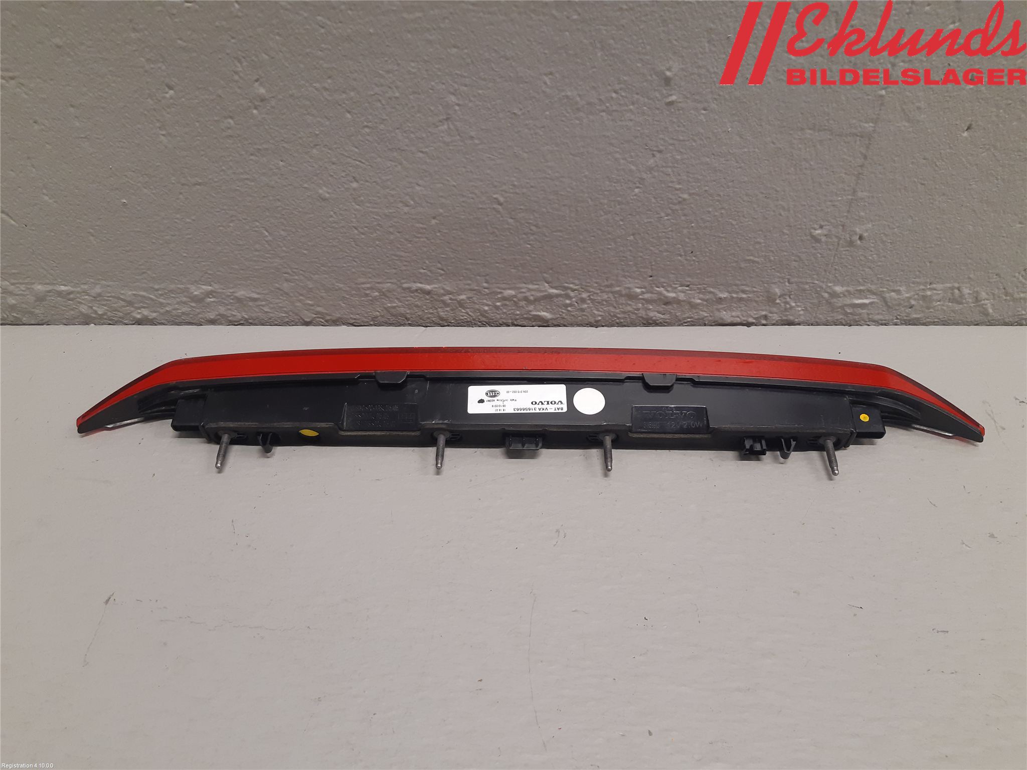 Volvo XC60 18- Bromsljus Bakruta