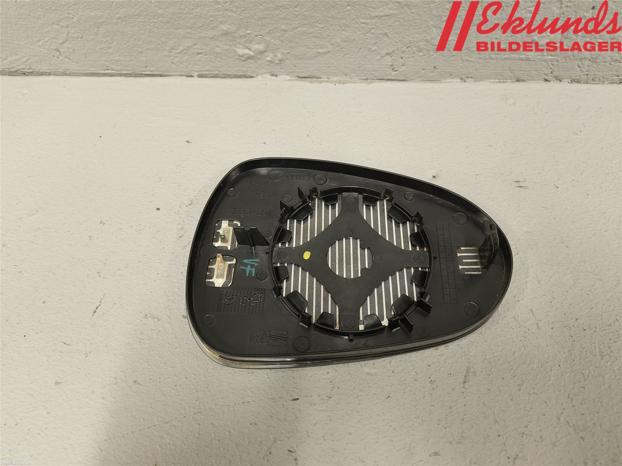 Seat IBIZA IV 08-16 Spegelglas Vä