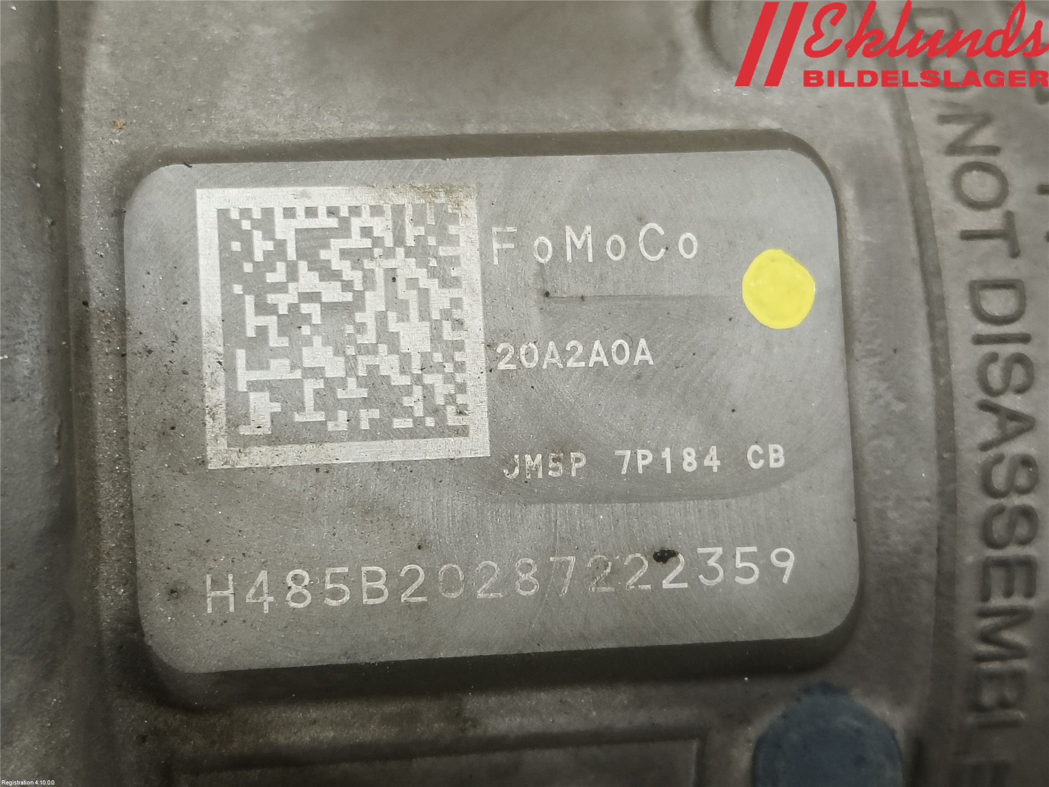 Ford FOCUS 19- Oljepump Växellåda