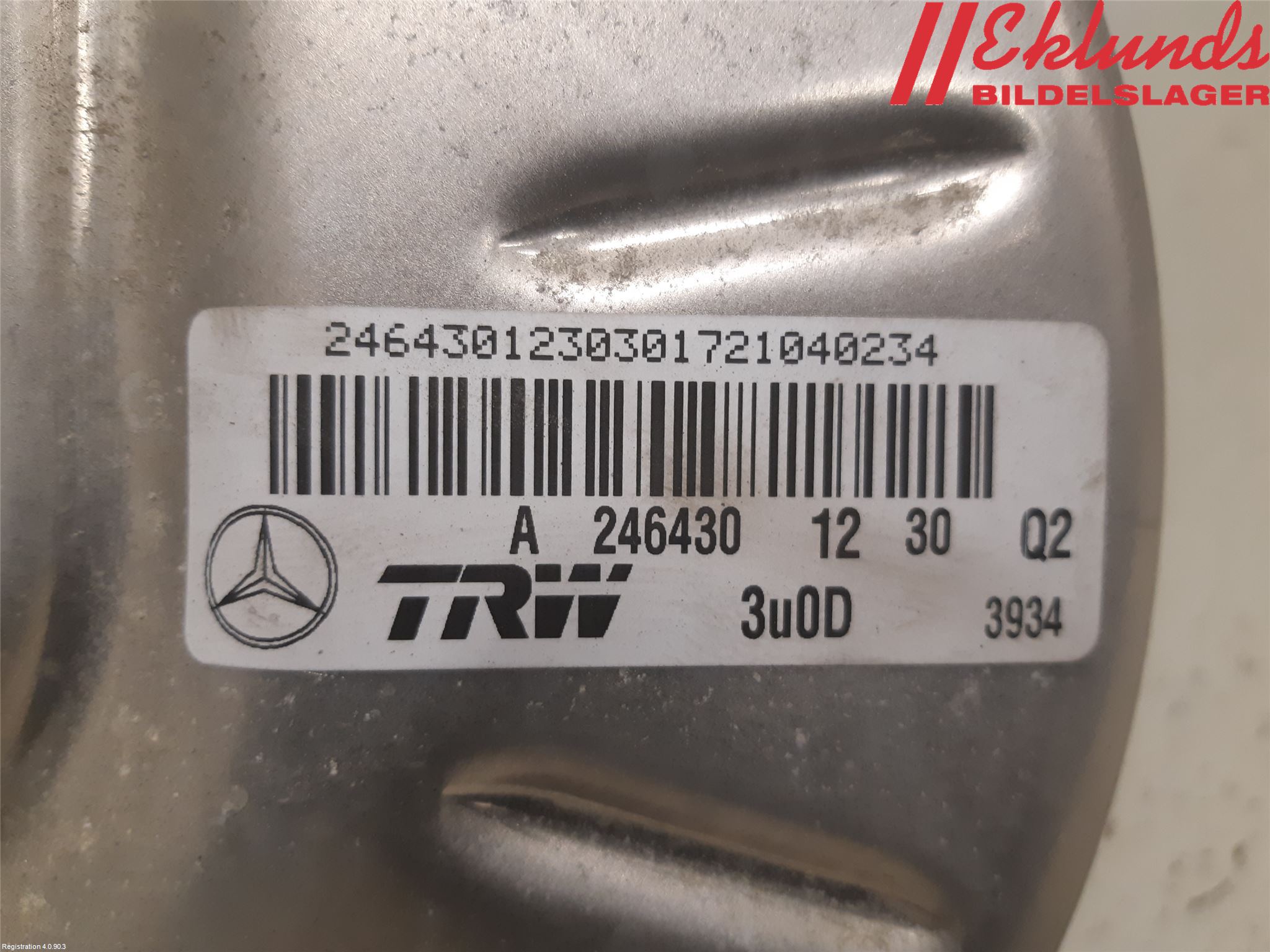Mercedes-Benz MB CLA-KLASS (C117/X117) 13-19 Bromsservo