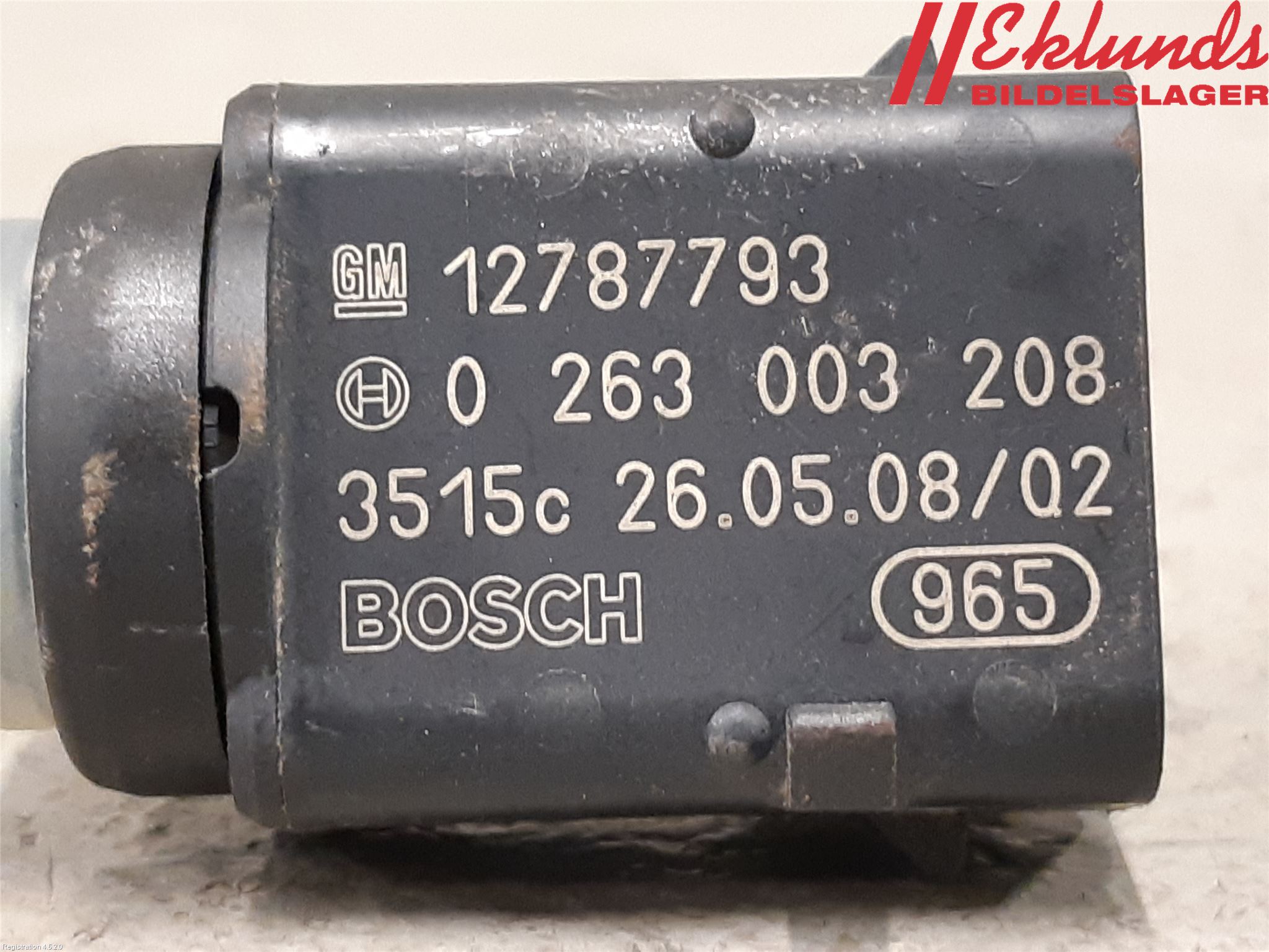 Saab 9-3 VER2/VER3 08-15 Parkeringshjälp Backsensor