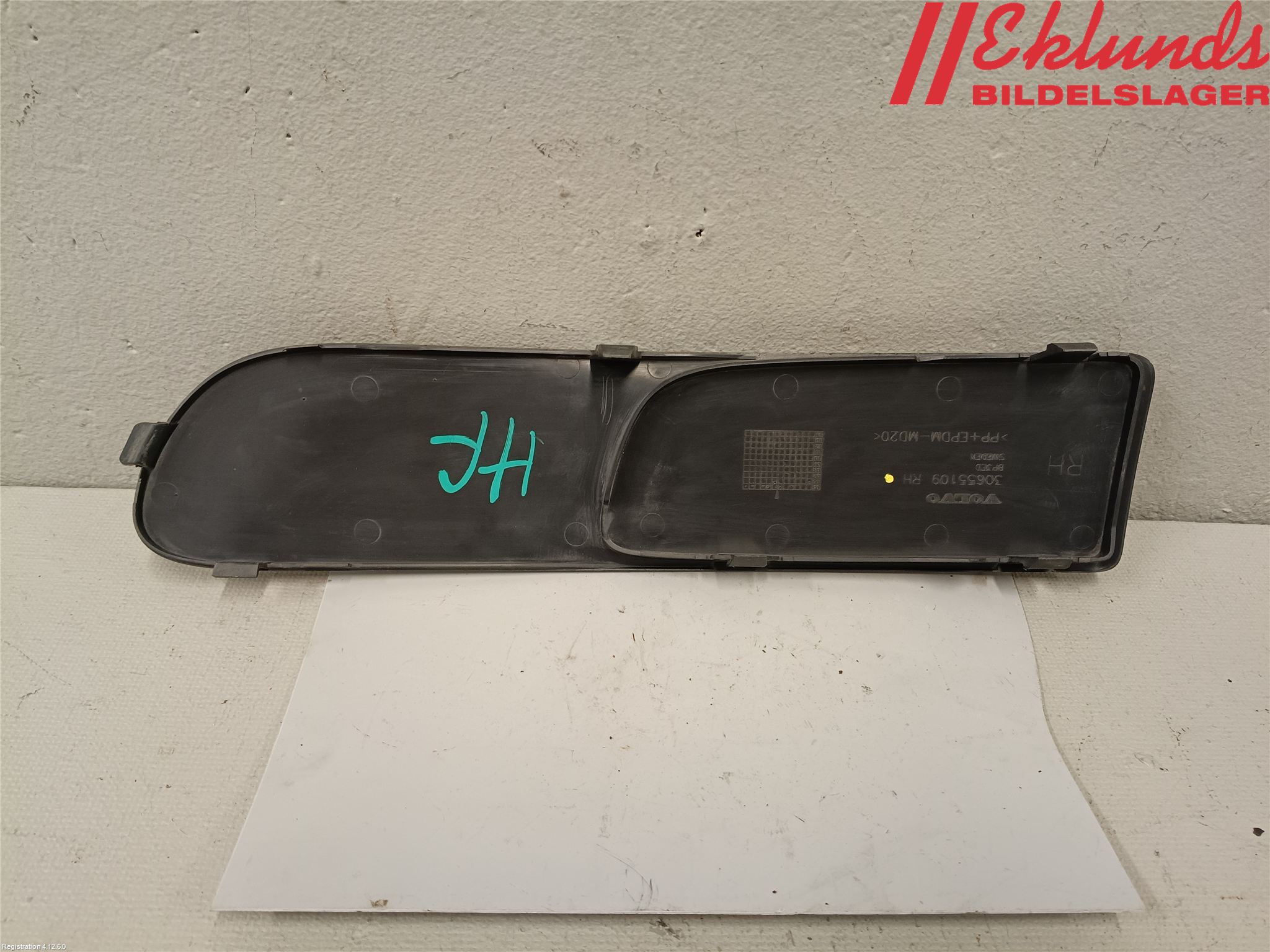 Volvo S80 07-13 Dimljussarg Fram