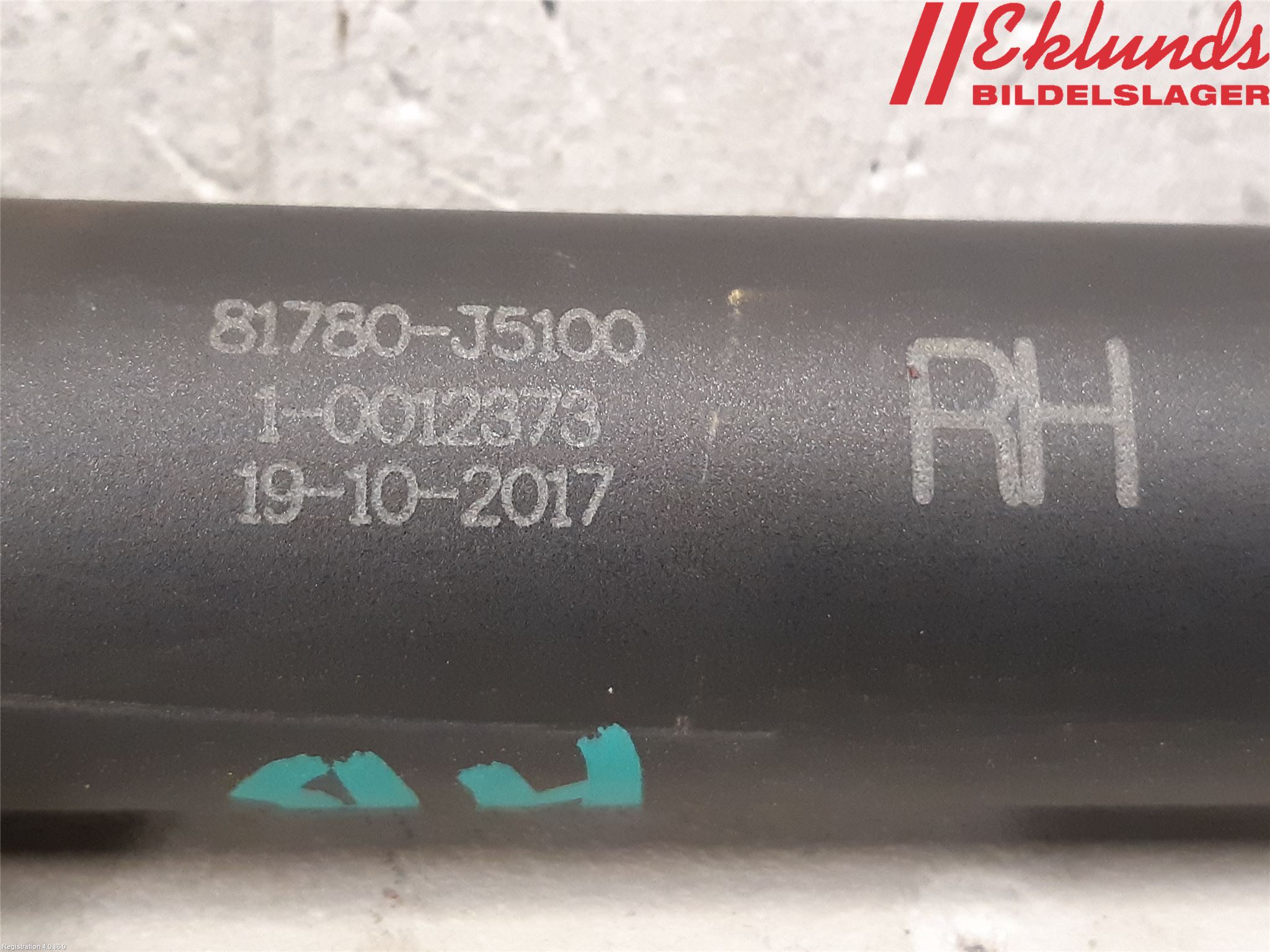 Kia STINGER 18- Bakluckeöppnare Automatisk