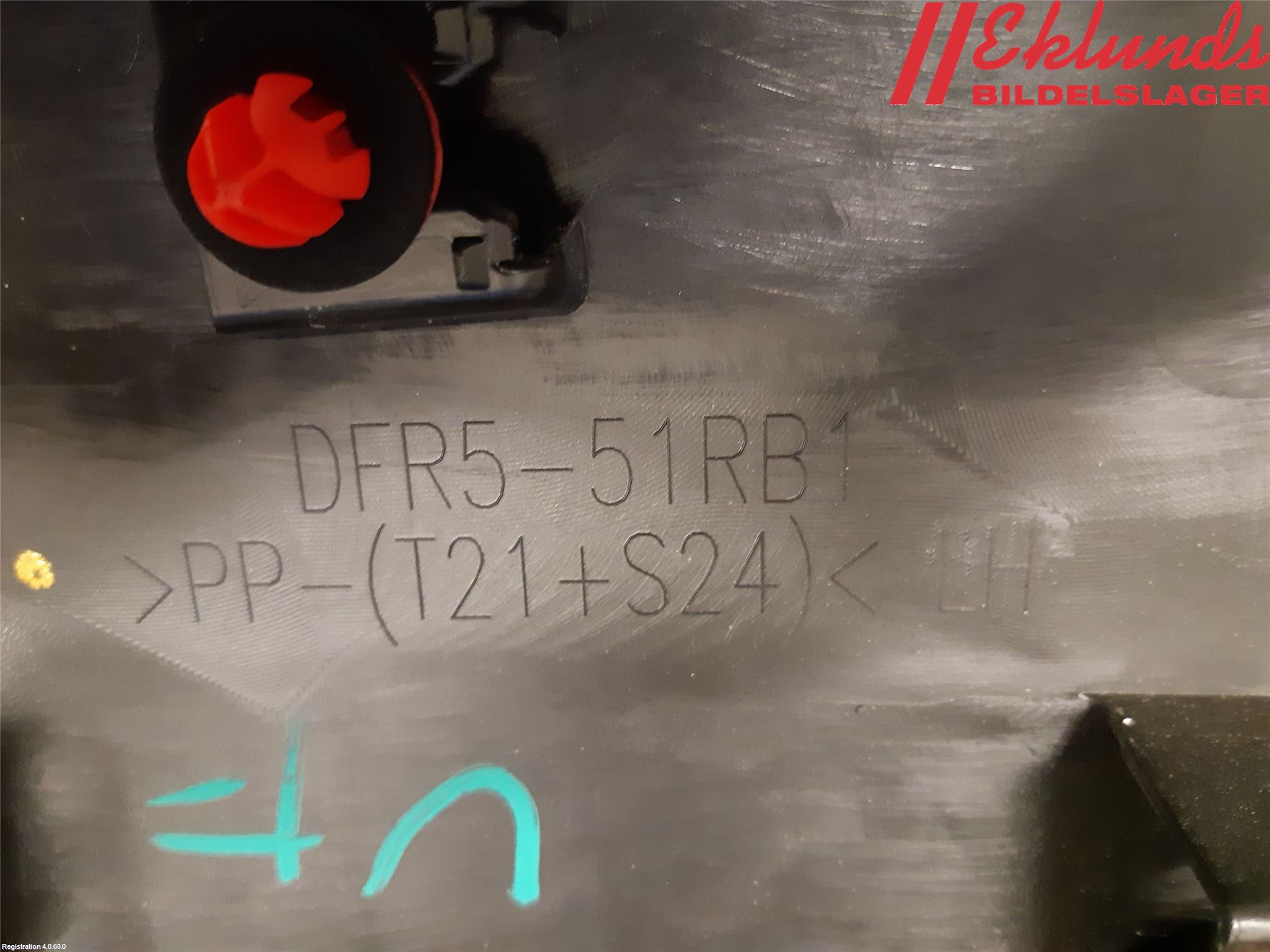 Mazda CX-30 20- Dörr Dekorlist Fram Vä