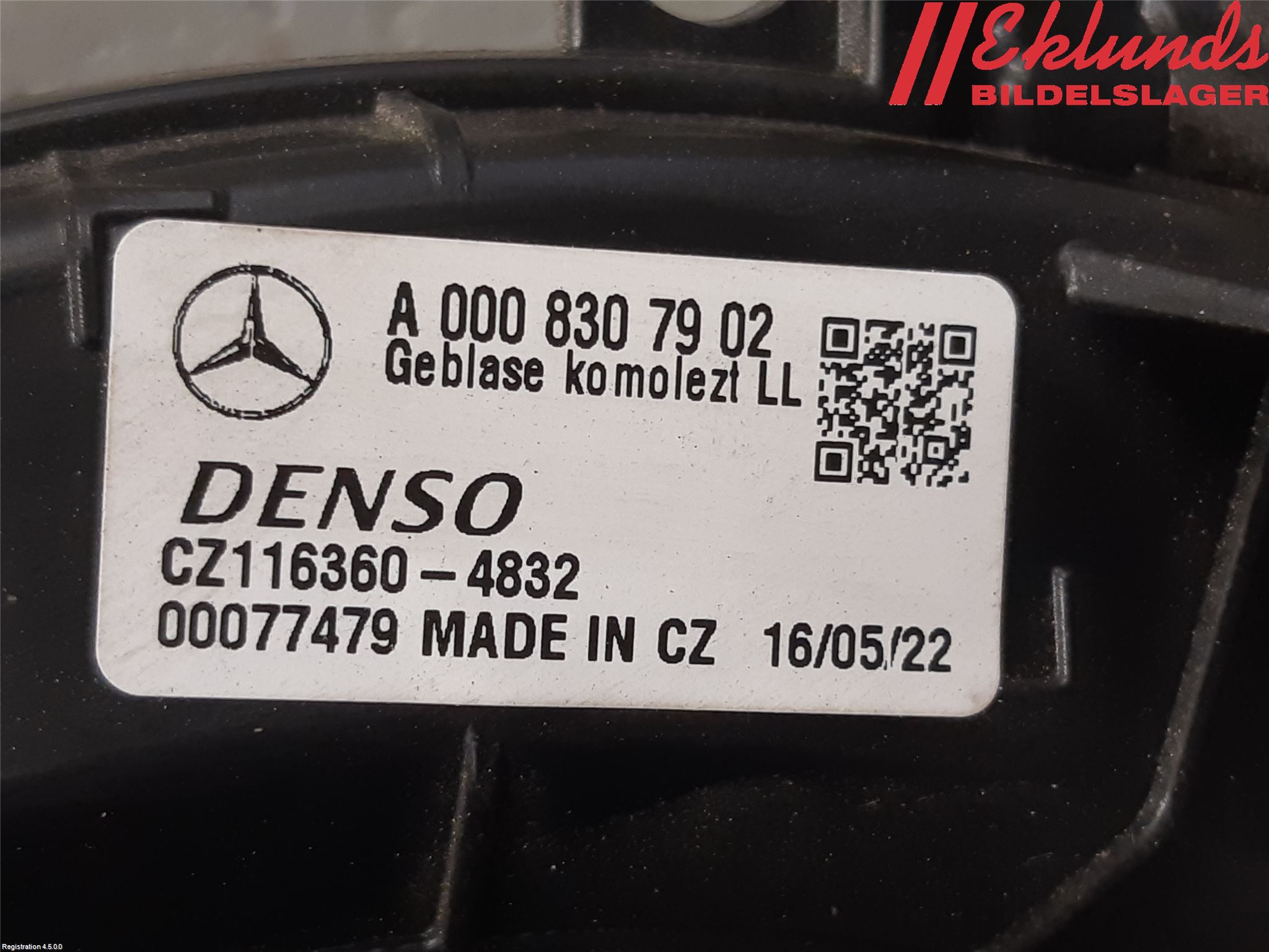 Mercedes-Benz MB SPRINTER (W907/W910) 19- Värmefläkt