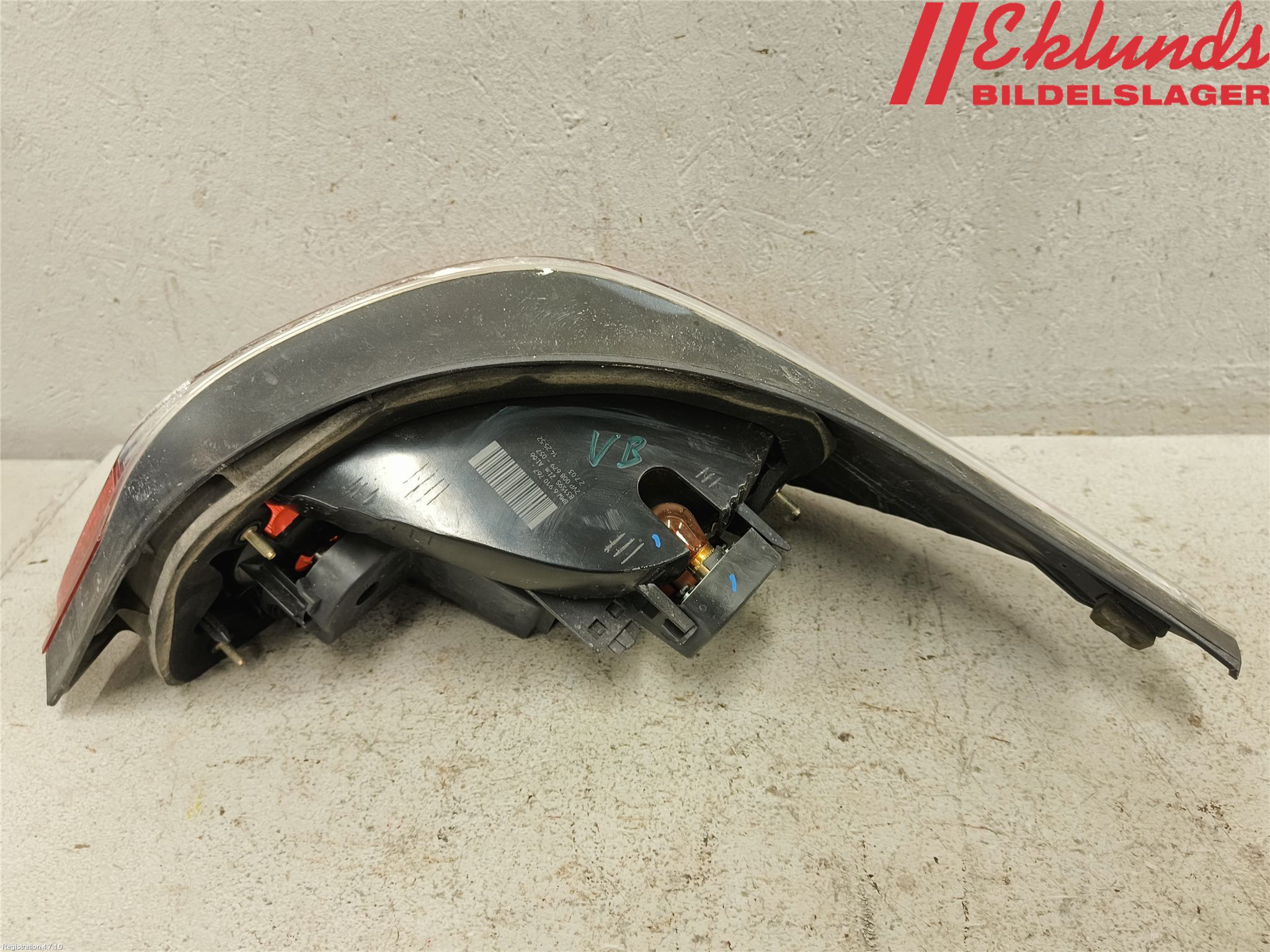 BMW 5 E60/61 Sed/Tou 02-10 Bakljus Vänster