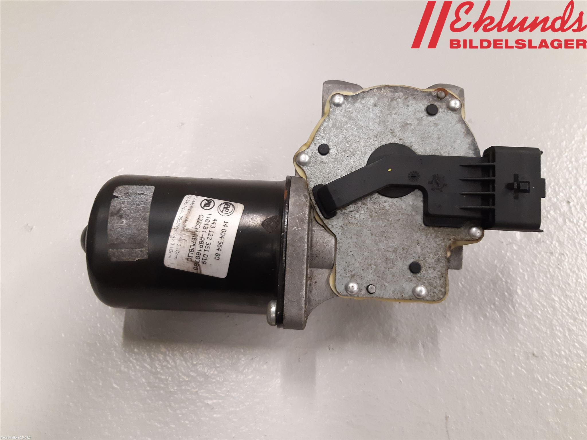 Citroen JUMPY 07-16 Torkarmotor Vindruta