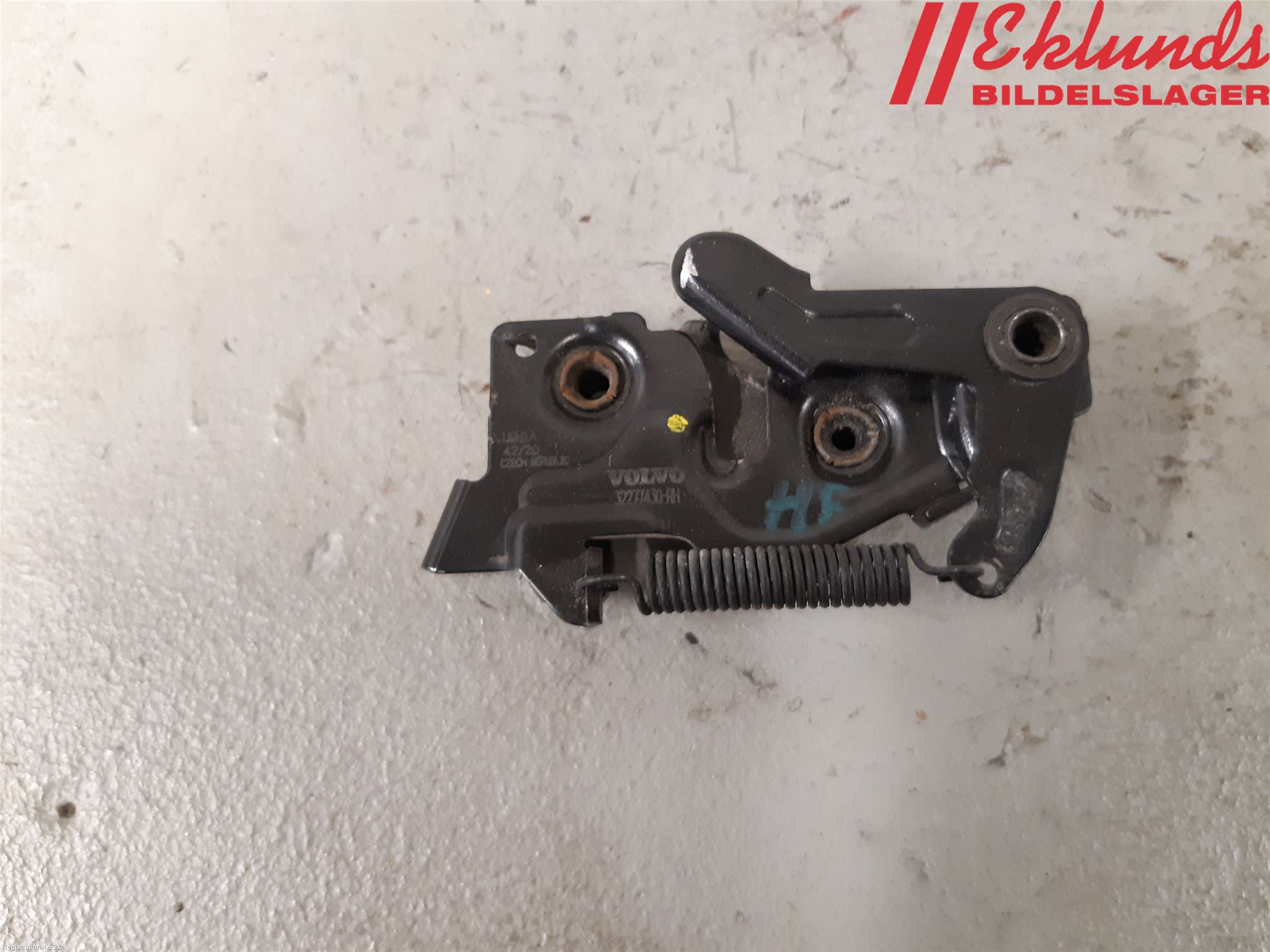 Volvo XC40/RECHARGE 18- Huvlås