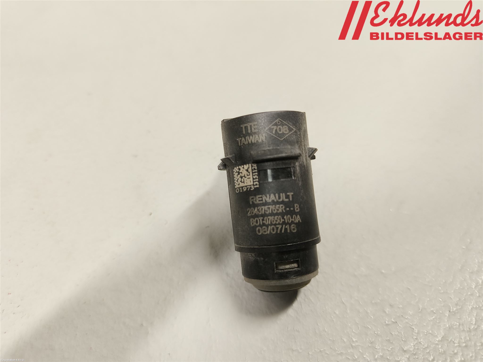 Dacia SANDERO/STEPWAY 13-20 Parkeringshjälp Backsensor