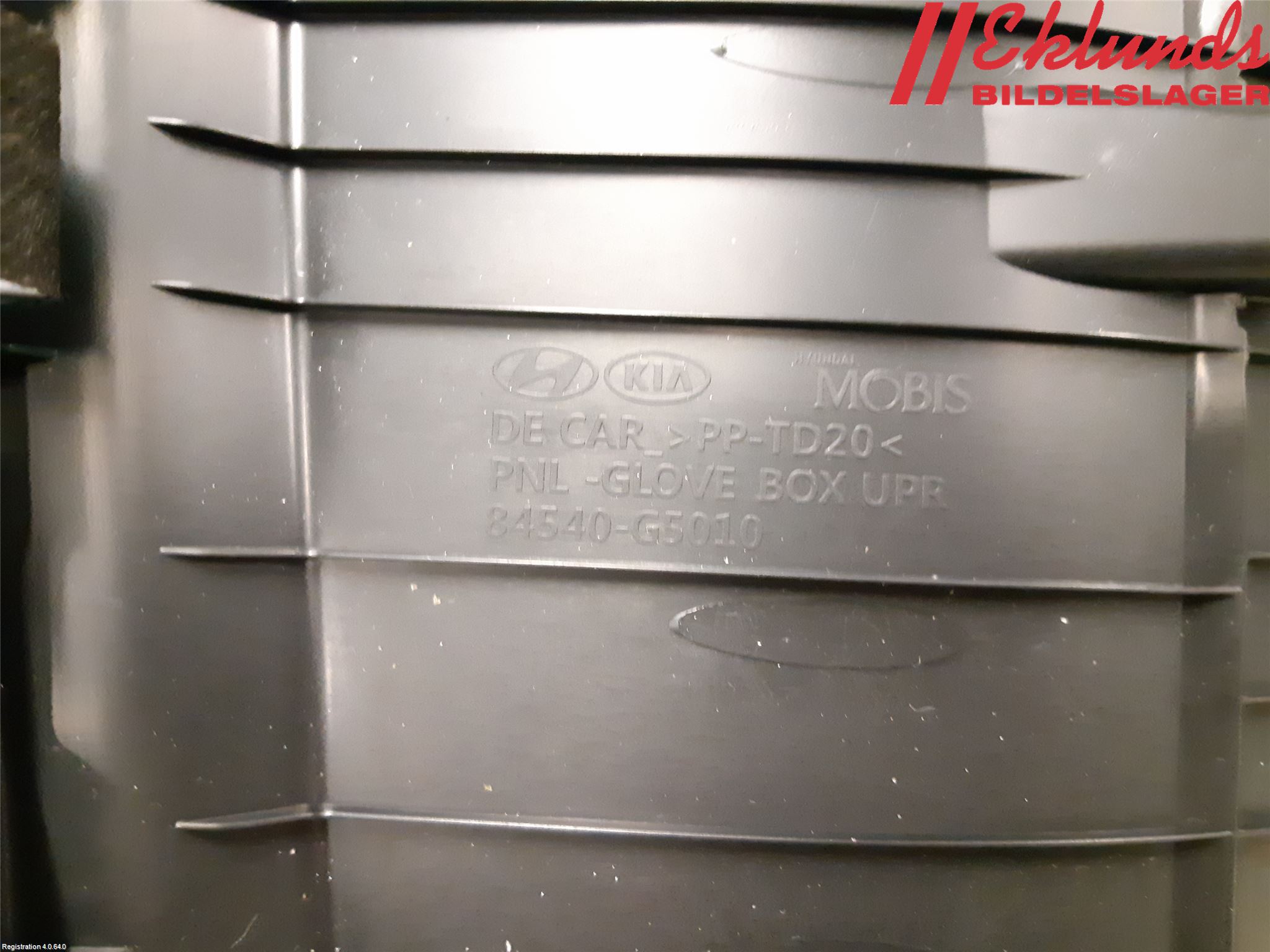 Kia NIRO (DE) 17-22 Handskfack