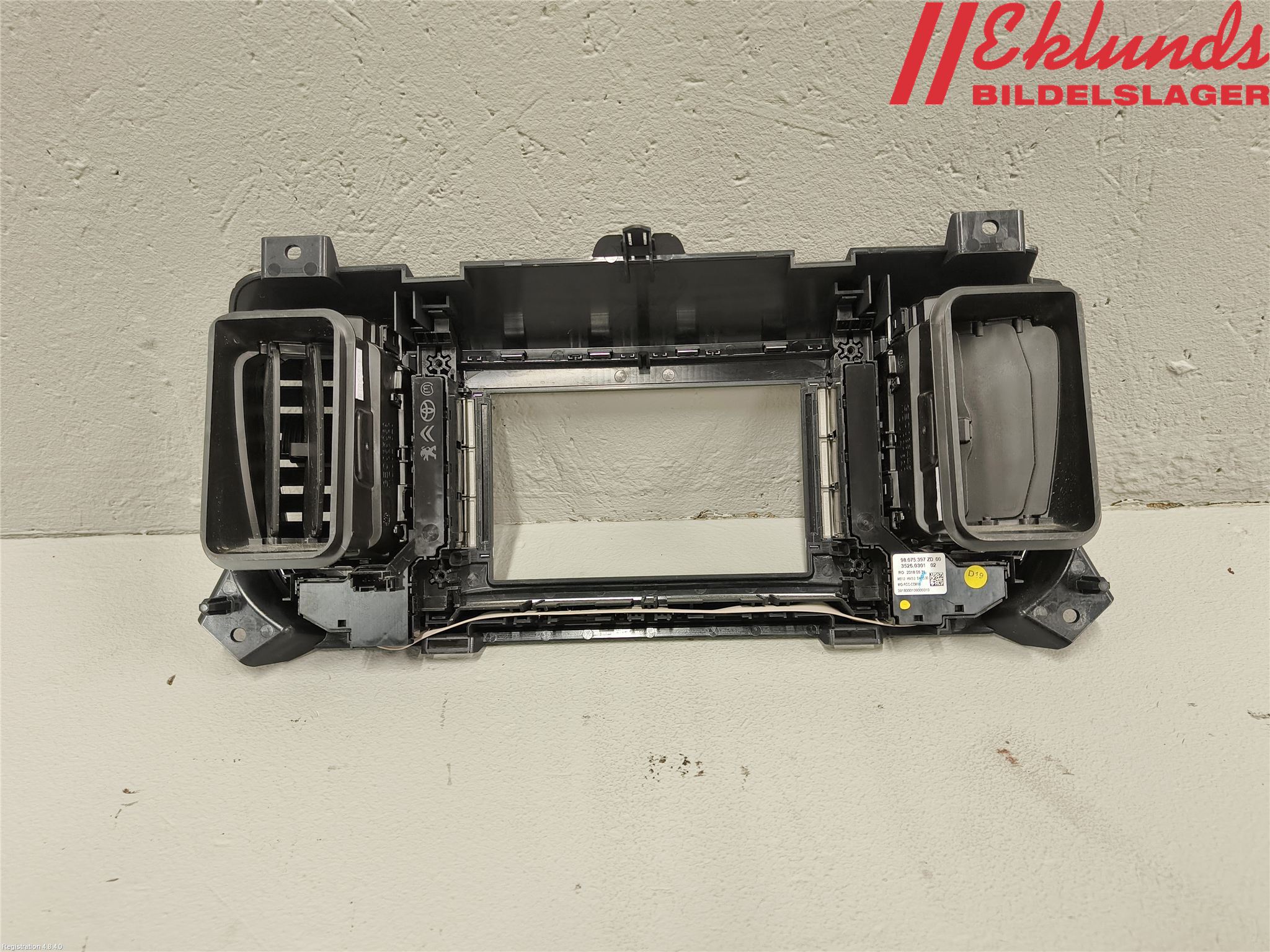 Peugeot EXPERT/E-EXPERT 17- Instrument-Radio Sarg