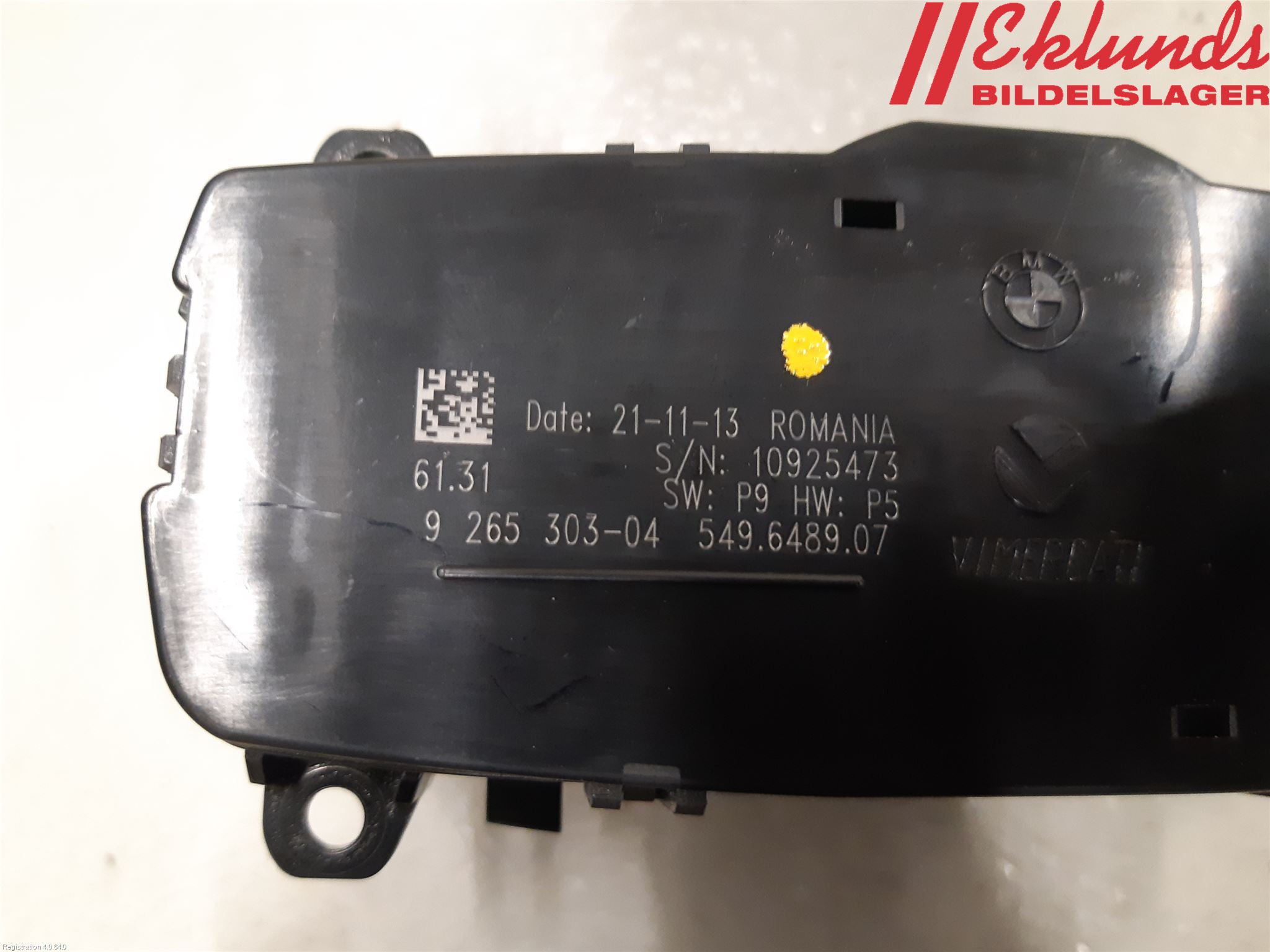 BMW 4 F32/F33/F82/F83 13-20 Strömställare Ljus