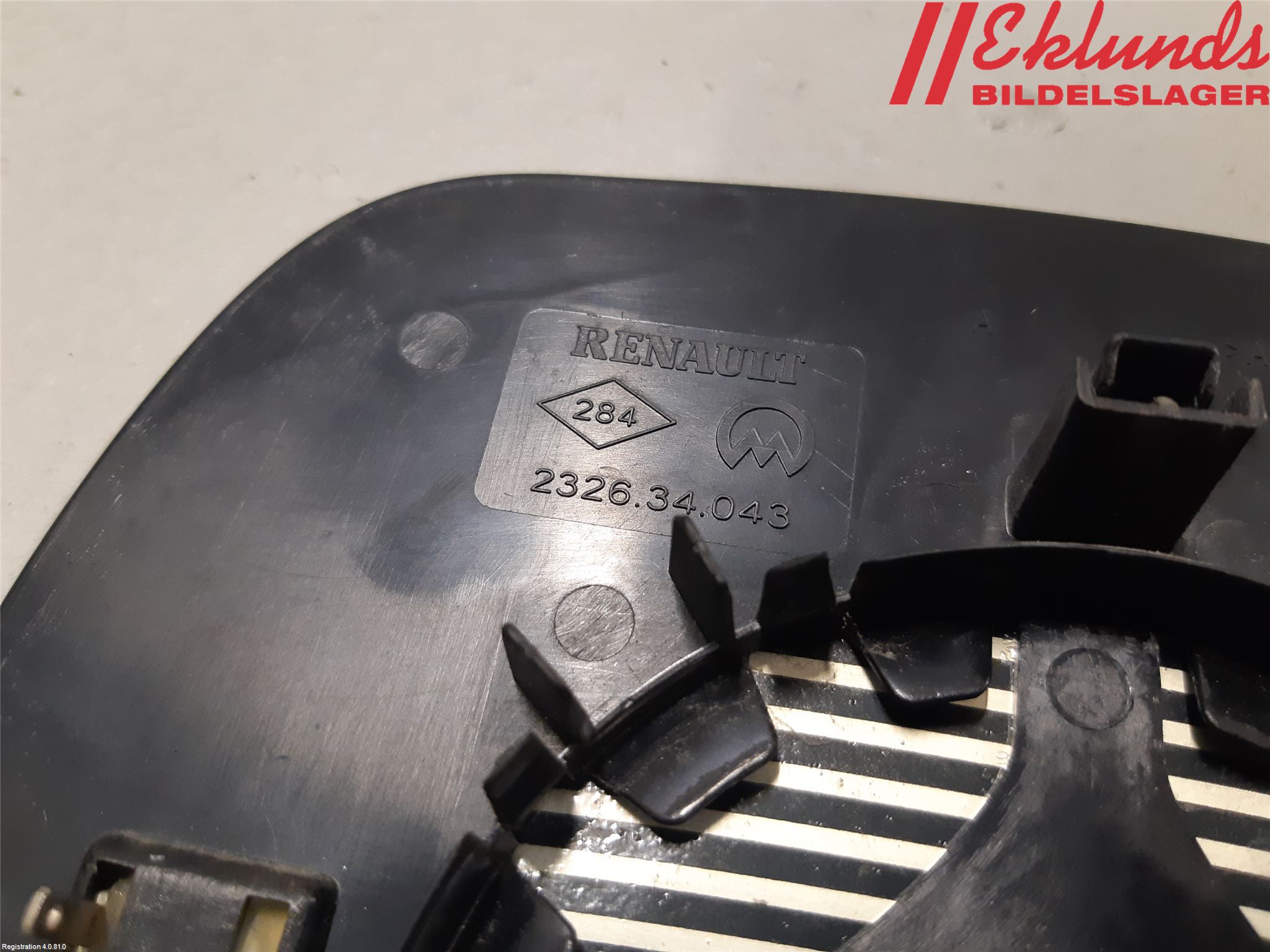 Renault KANGOO II 08-14 Spegelglas Vä