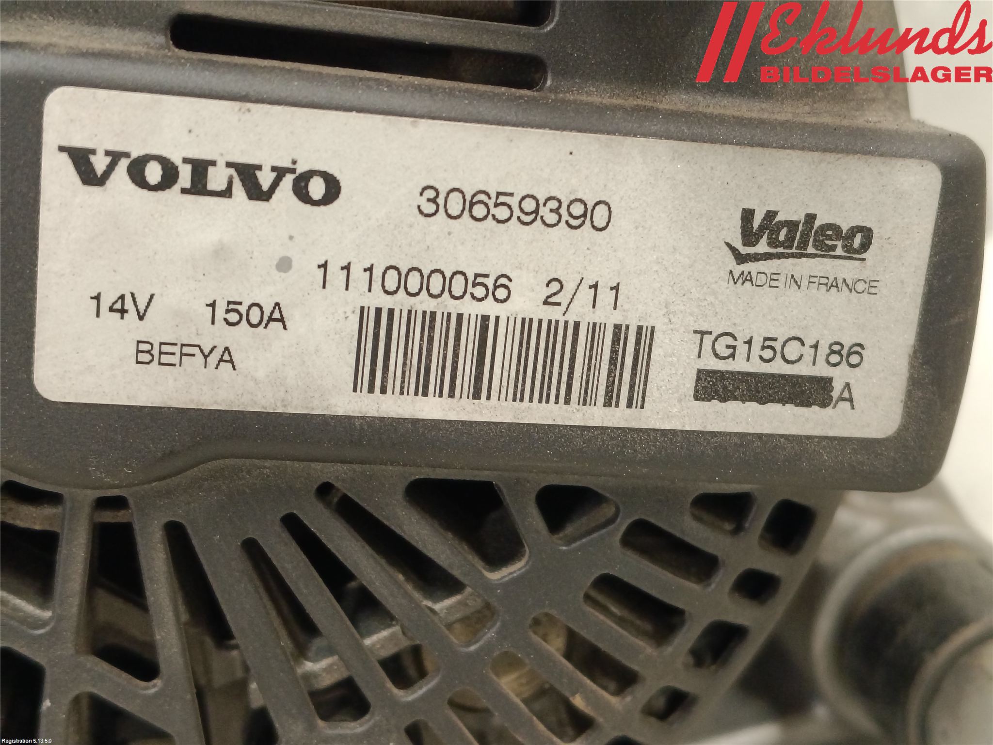 Volvo S40 08-12 Generator
