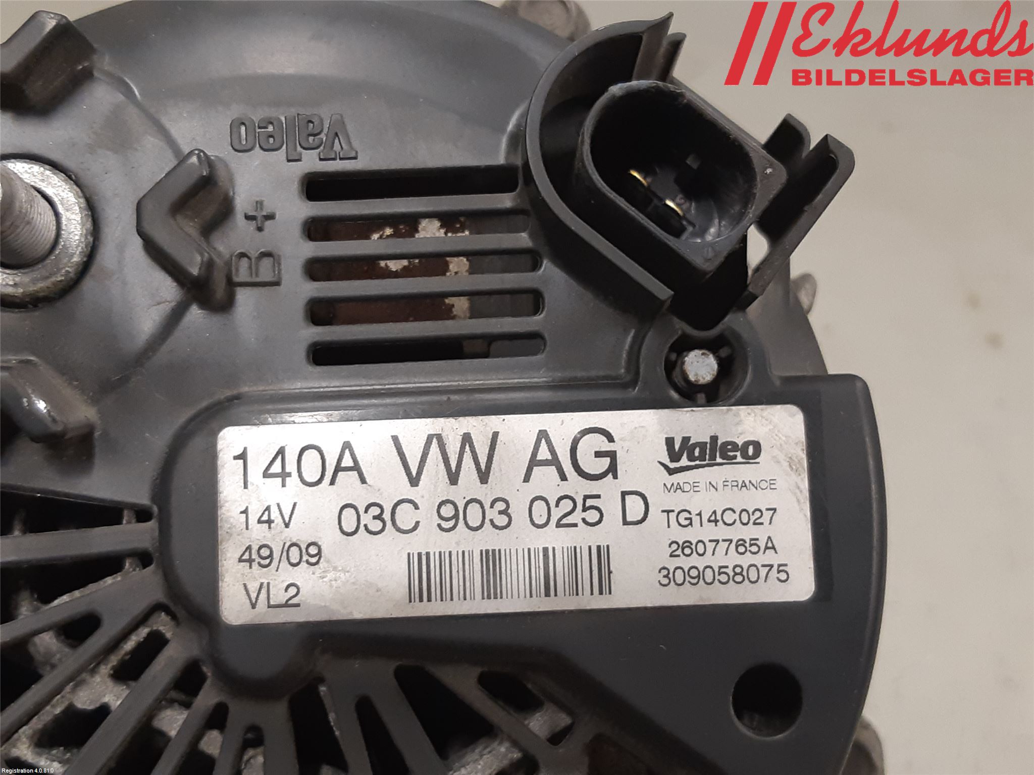 Volkswagen VW PASSAT 05-11 Generator
