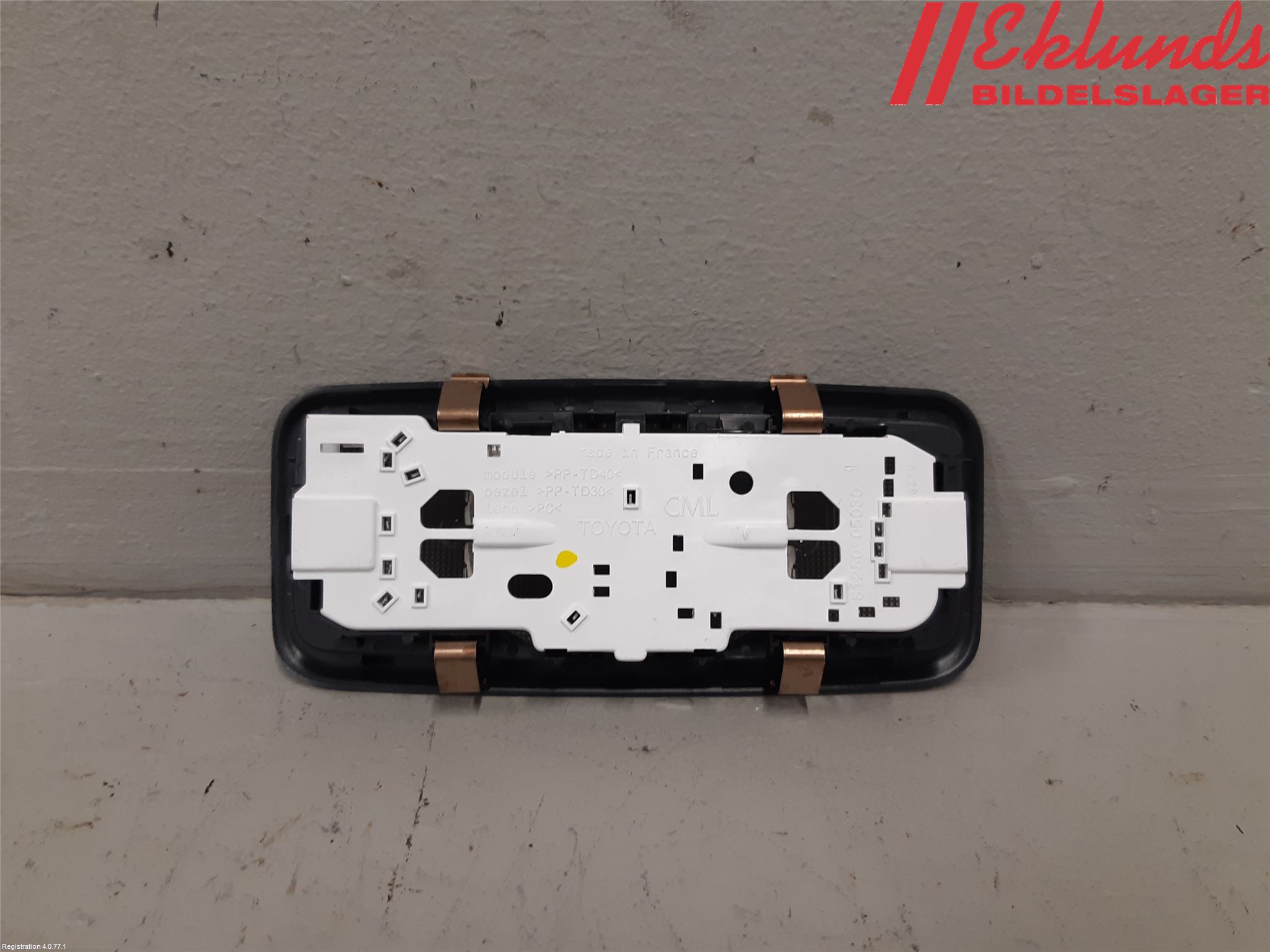 Toyota COROLLA 19- Innerbelysning