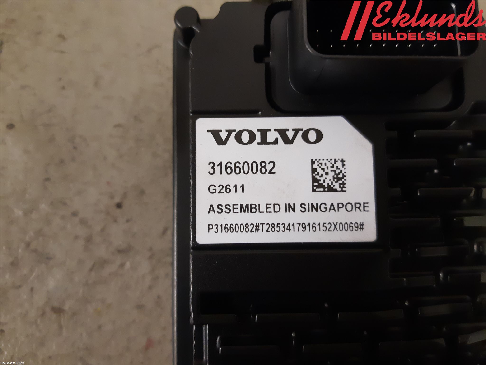 Volvo XC90/RECHARGE 16- Sensor Aktivt Kollisionsskydd