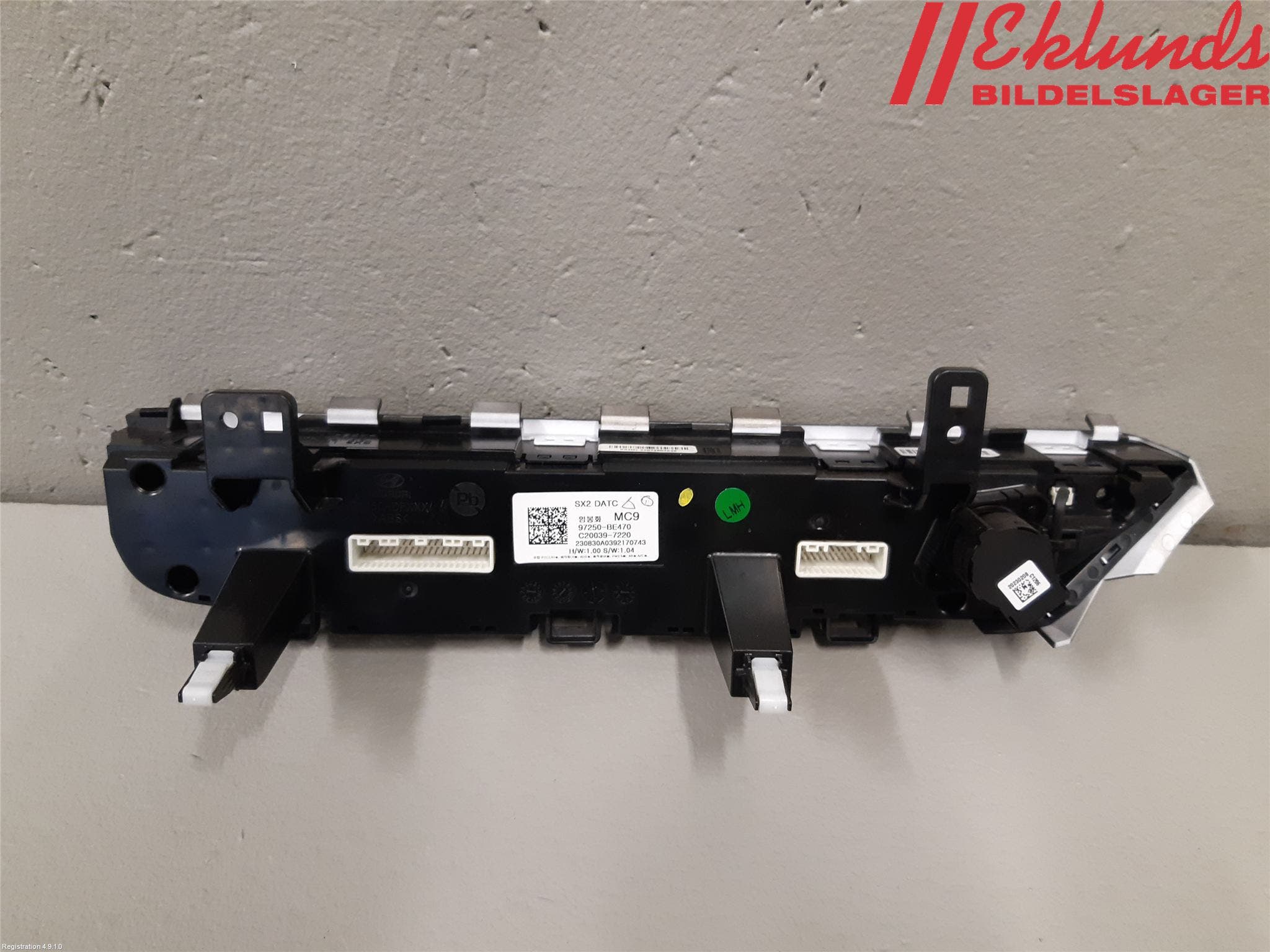 Hyundai KONA/ELECTRIC SX2 23- Ac Styrenhet Ac Manöveren