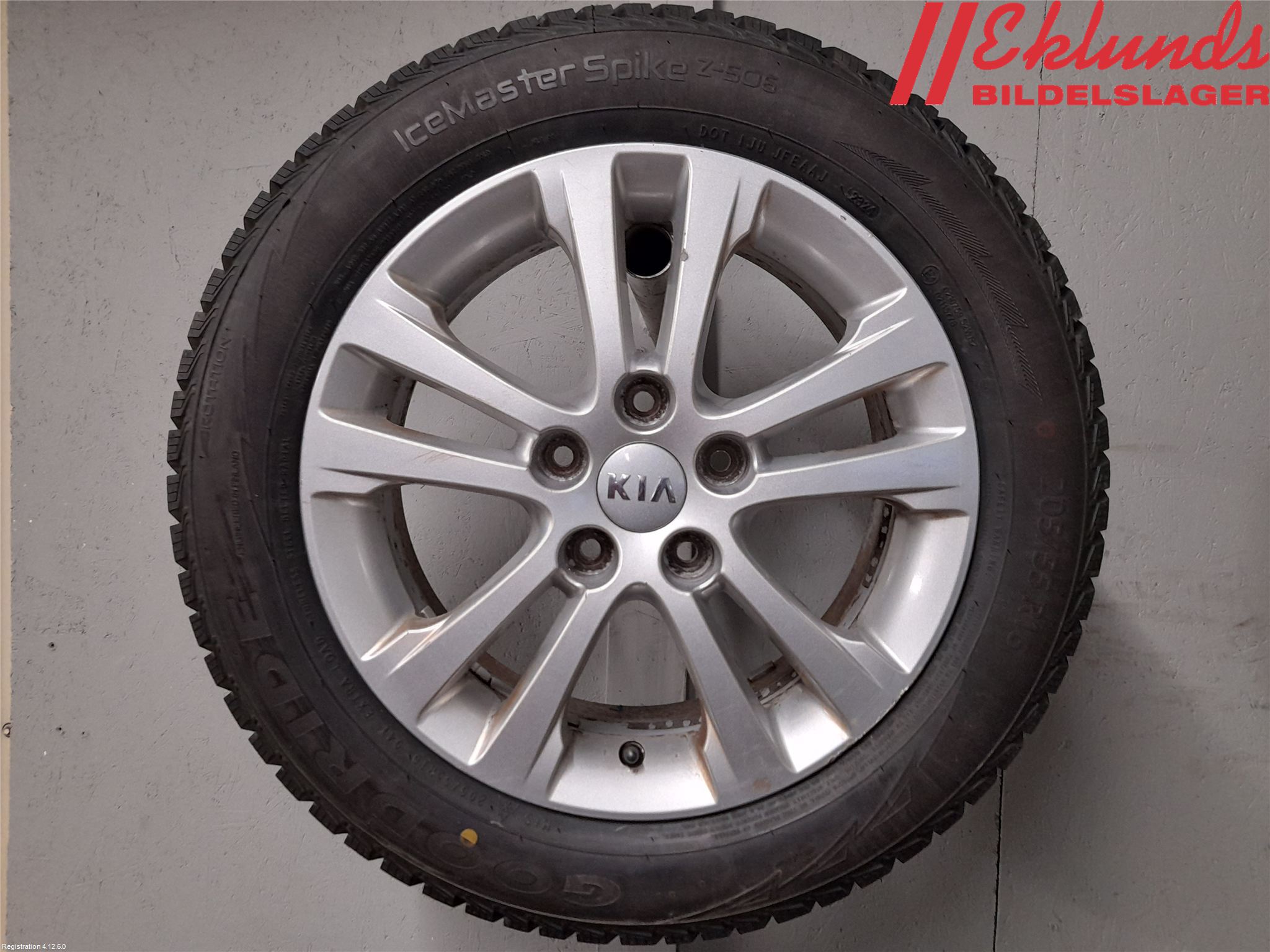 Kia CEED 12-18 Vinterdäck Alumfälg 4St