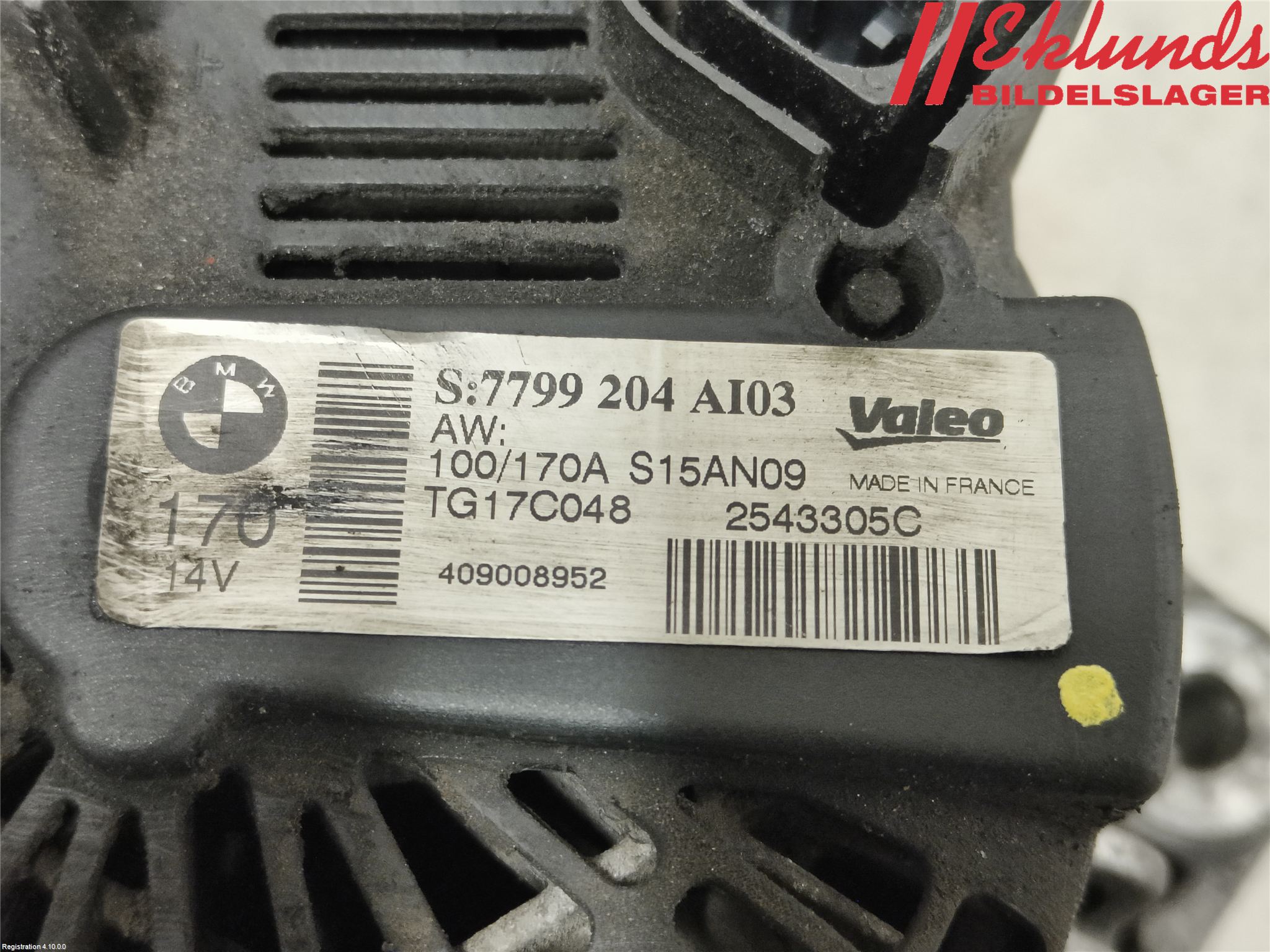 BMW 5 E60/61 Sed/Tou 02-10 Generator