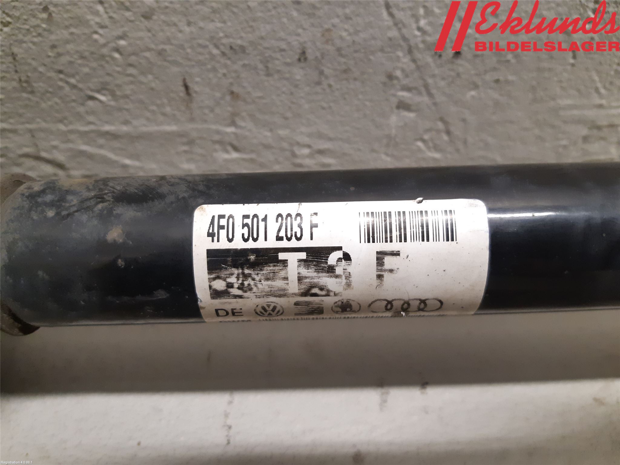 Audi A6/S6     05-11 Drivaxel Bak Höger