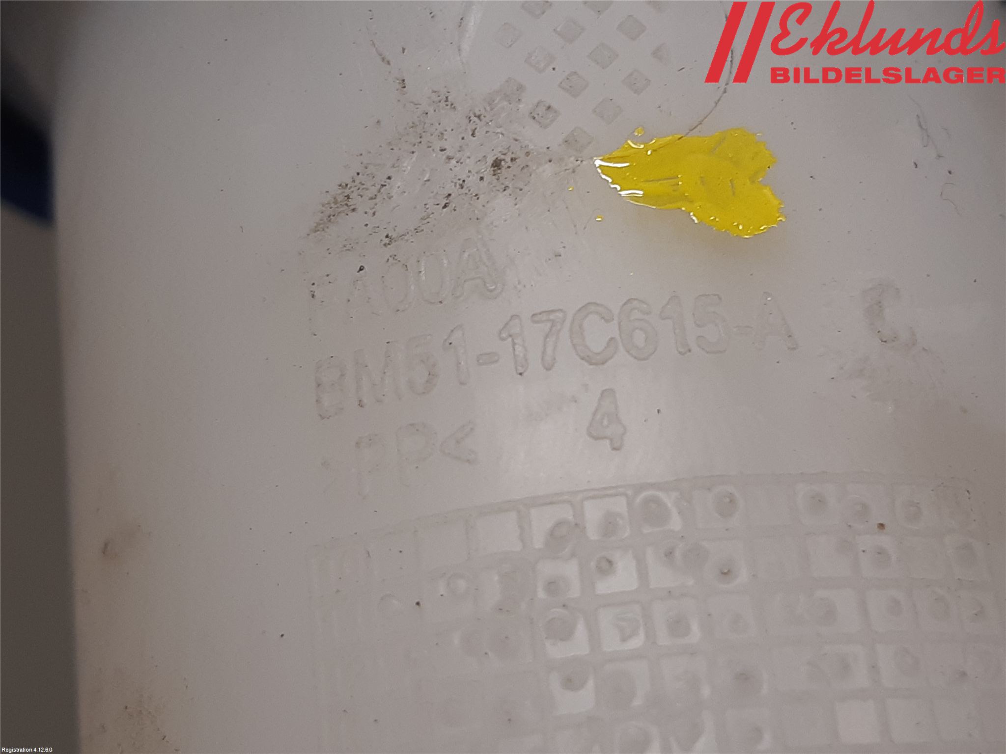 Ford FOCUS 11-14 Spolartank Påfyllningsrör