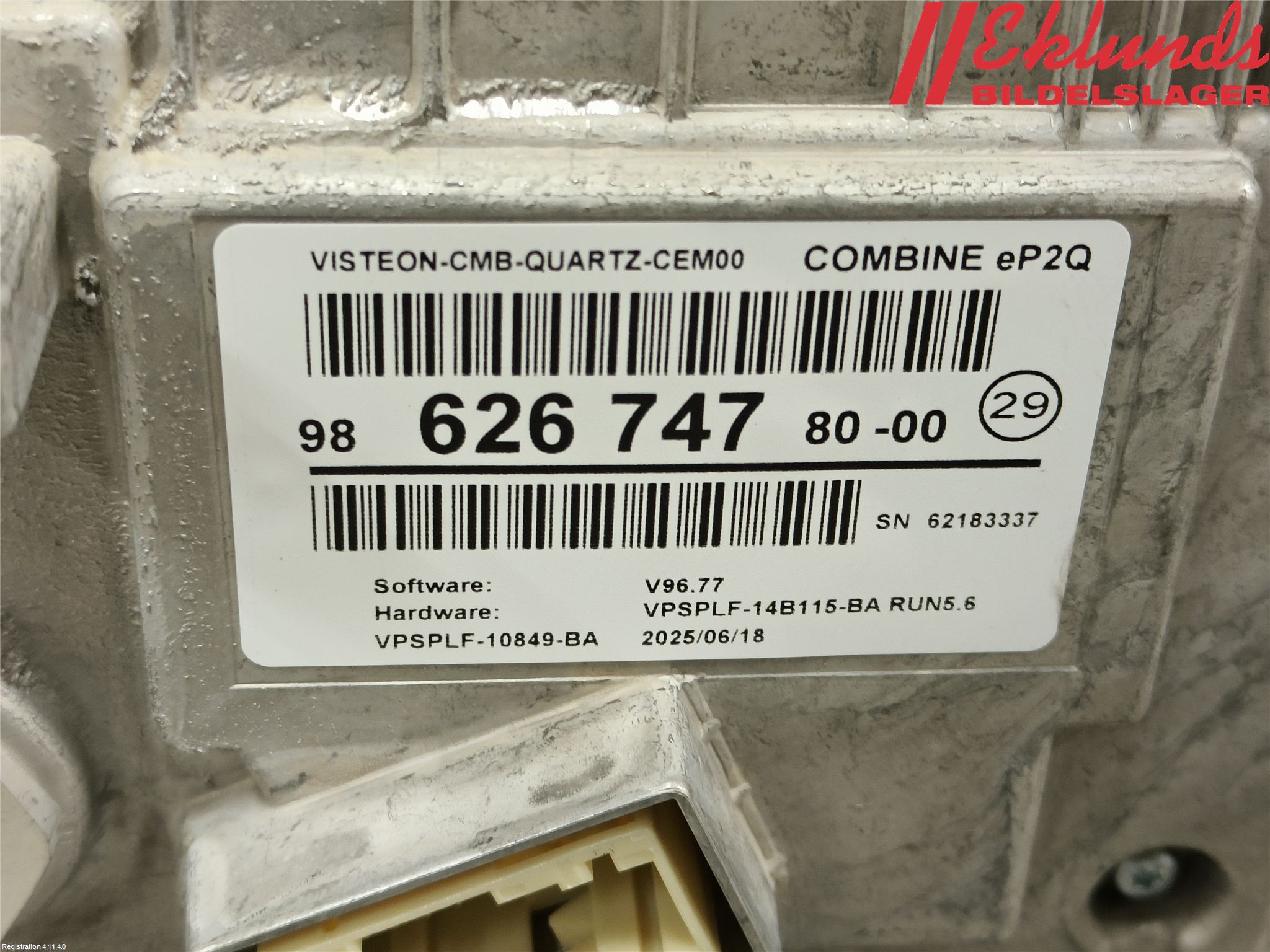 Peugeot 2008/E-2008 20- Instrument Komb