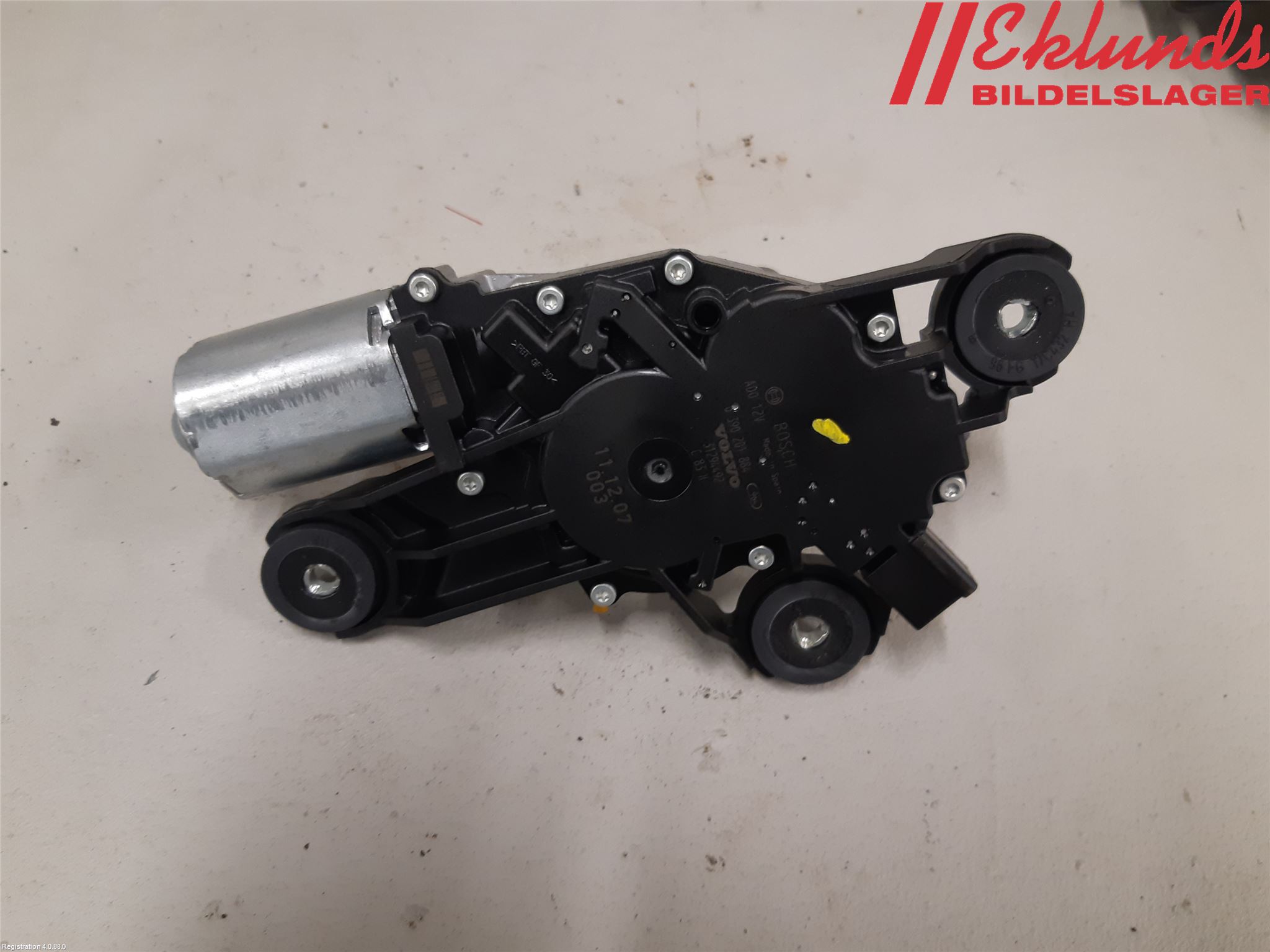 Volvo V60 11-13 Torkarmotor Baklucka