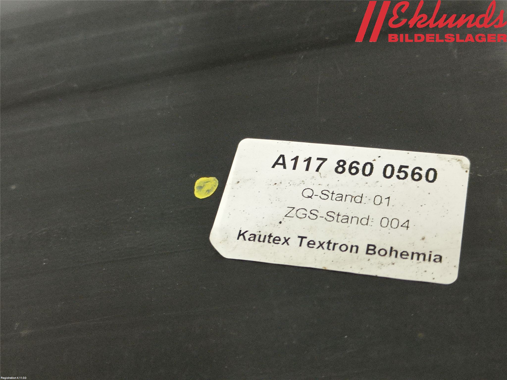 Mercedes-Benz MB CLA-KLASS (C117/X117) 13-19 Spolartank Vindruta