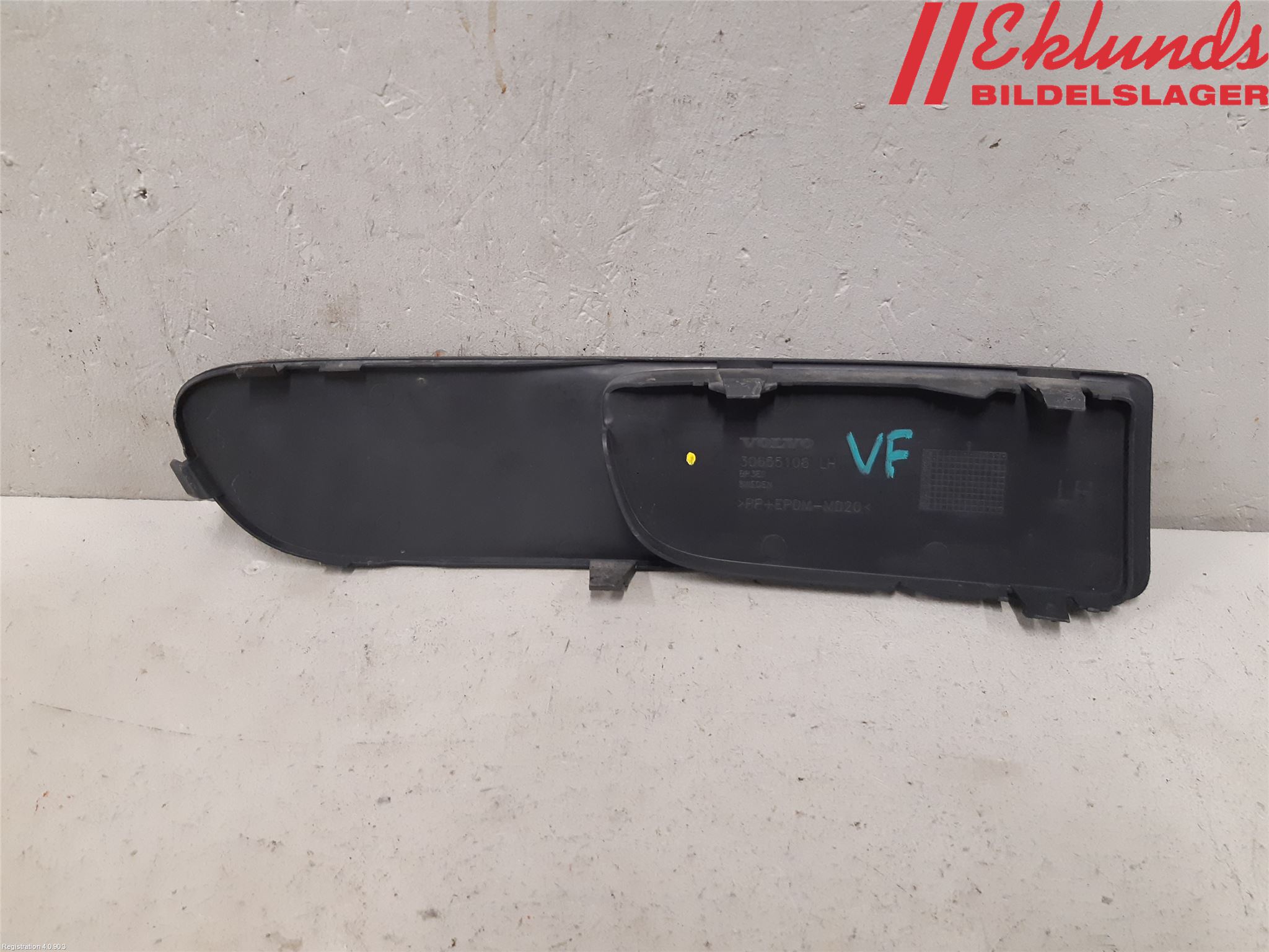 Volvo S80 07-13 Stöt Utfyllnad-List-Grill