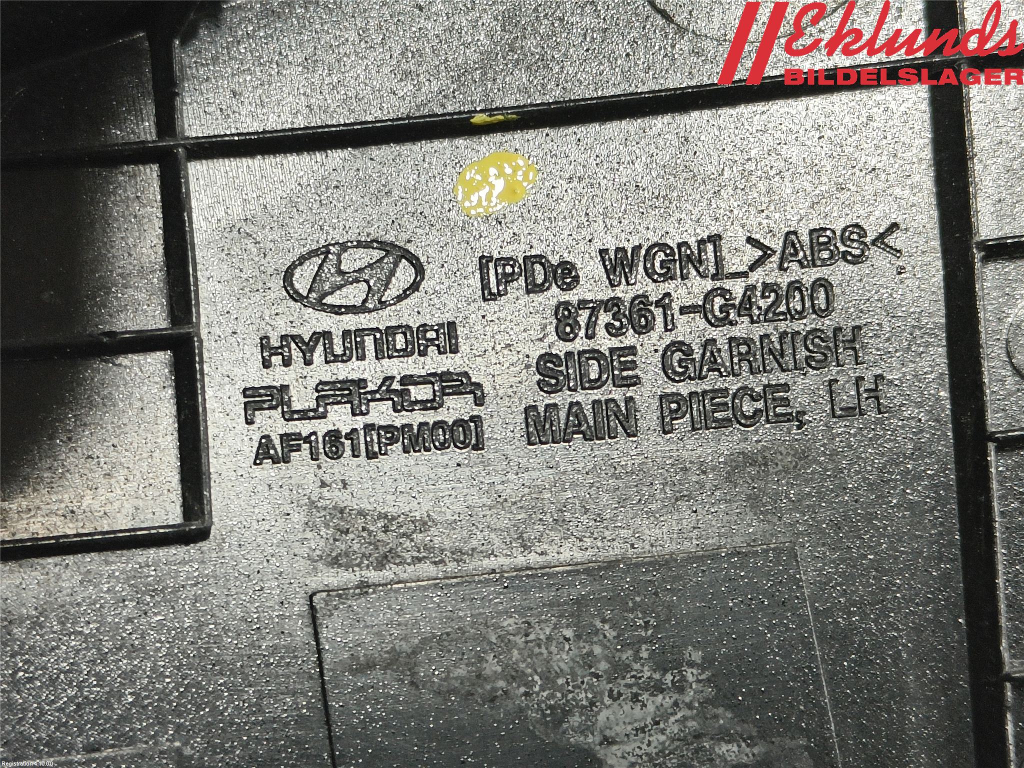 Hyundai i30 PD 17- List Bak-Baklucka