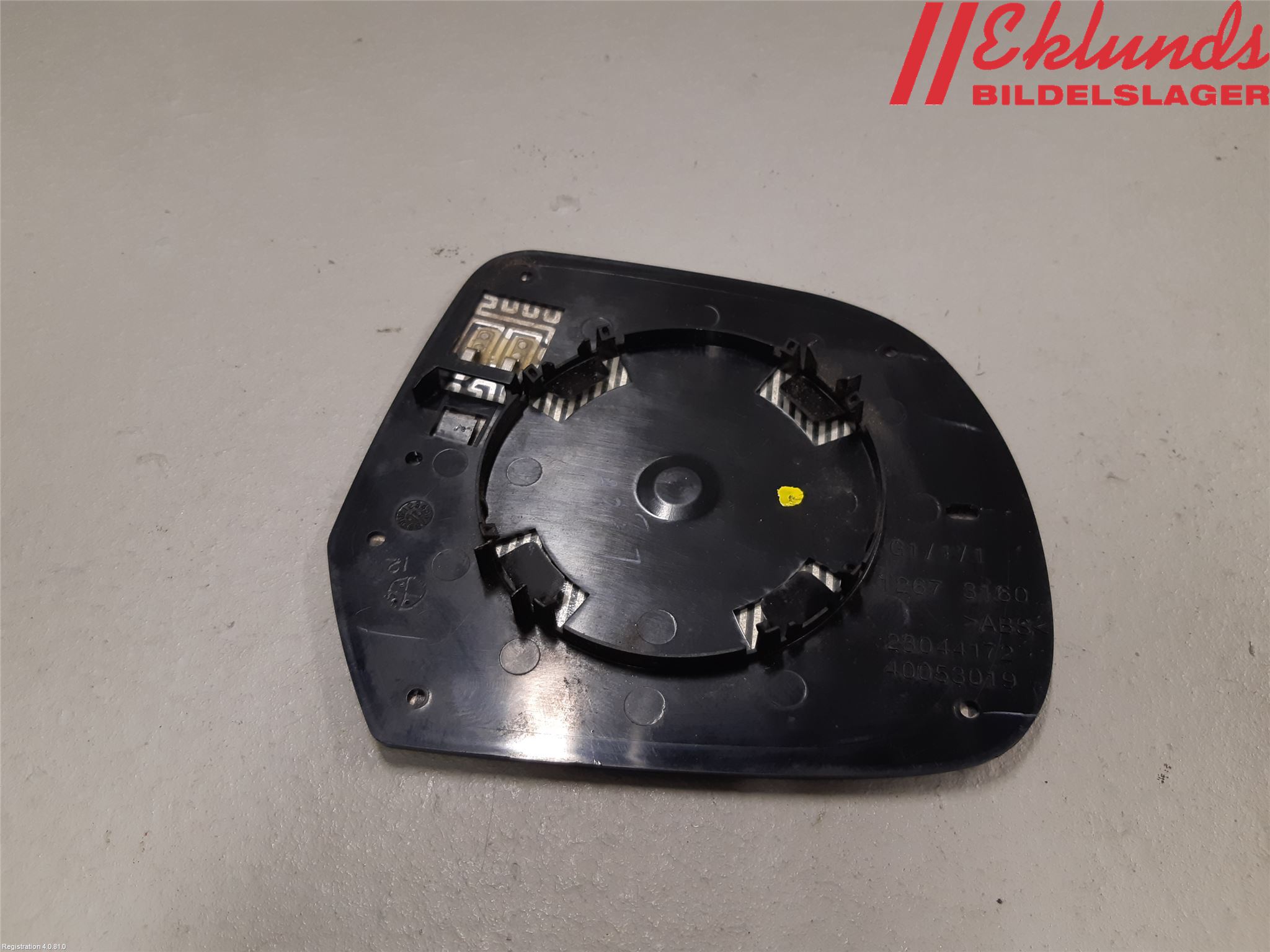 Nissan MICRA 11-16 Spegelglas Vä