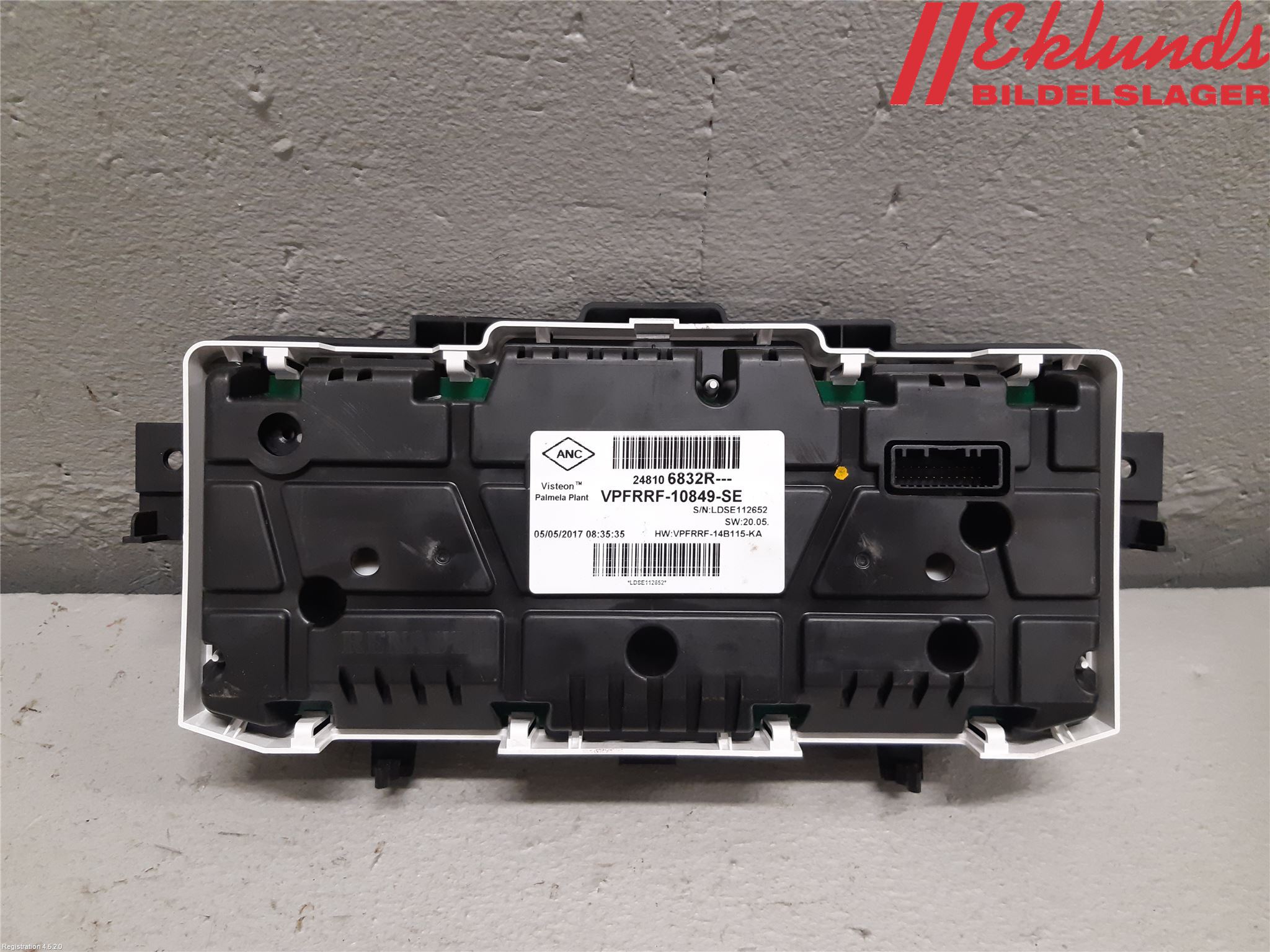 Renault TRAFIC/E-TECH 15- Instrument Komb
