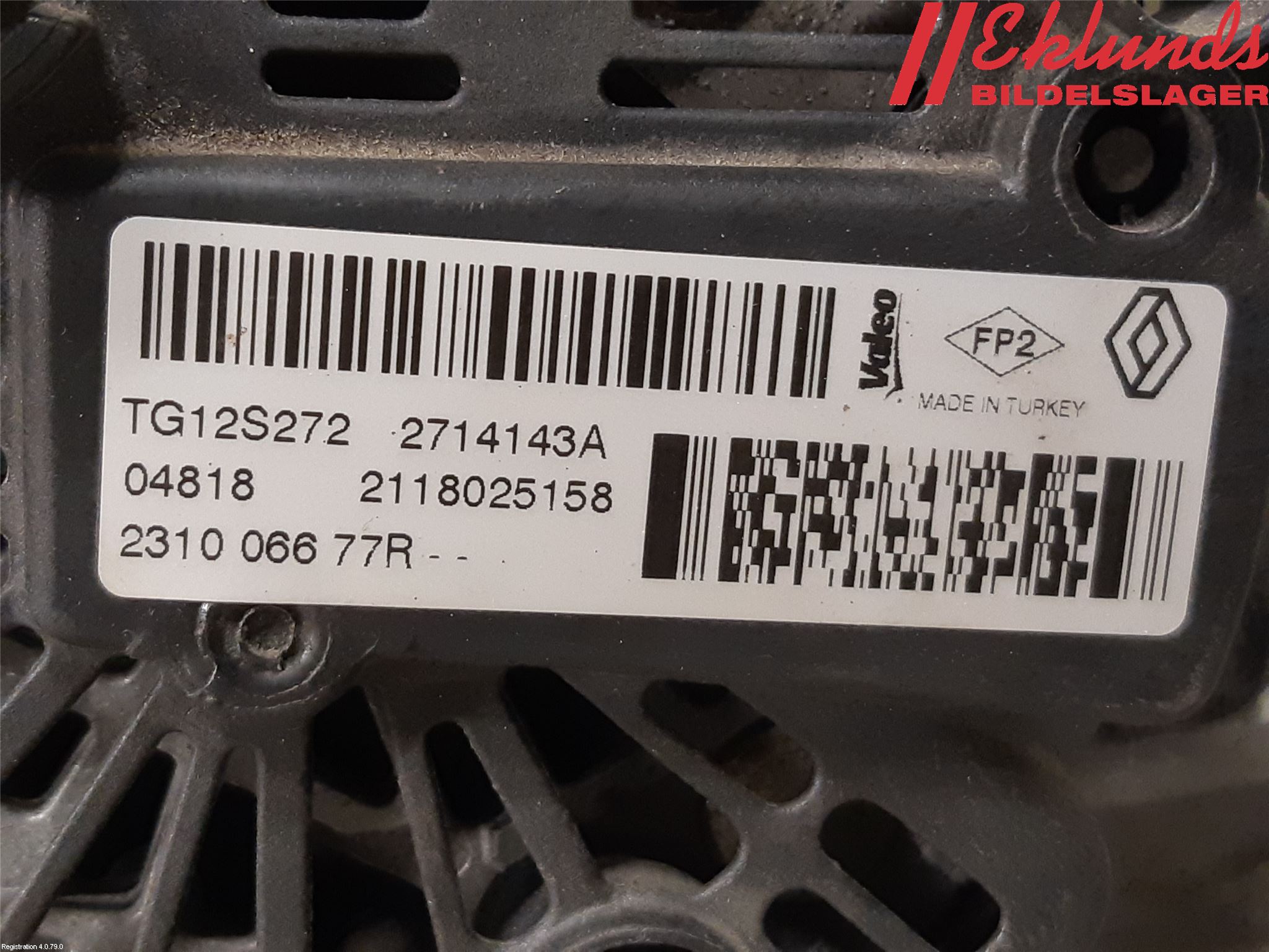 Renault CLIO IV 16-19 Generator