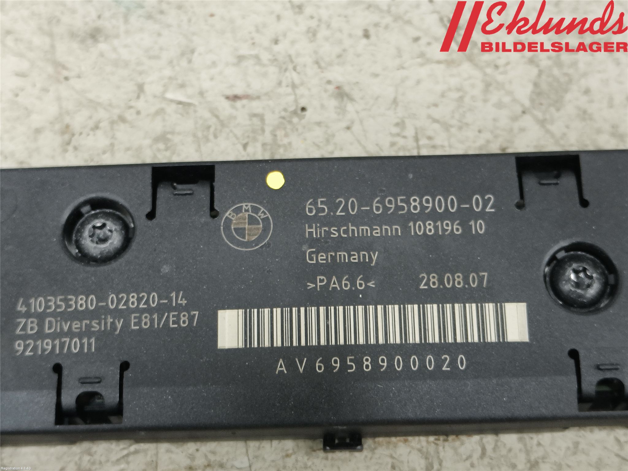 BMW 1 E87/81 5D/3D 03-11 Antenn