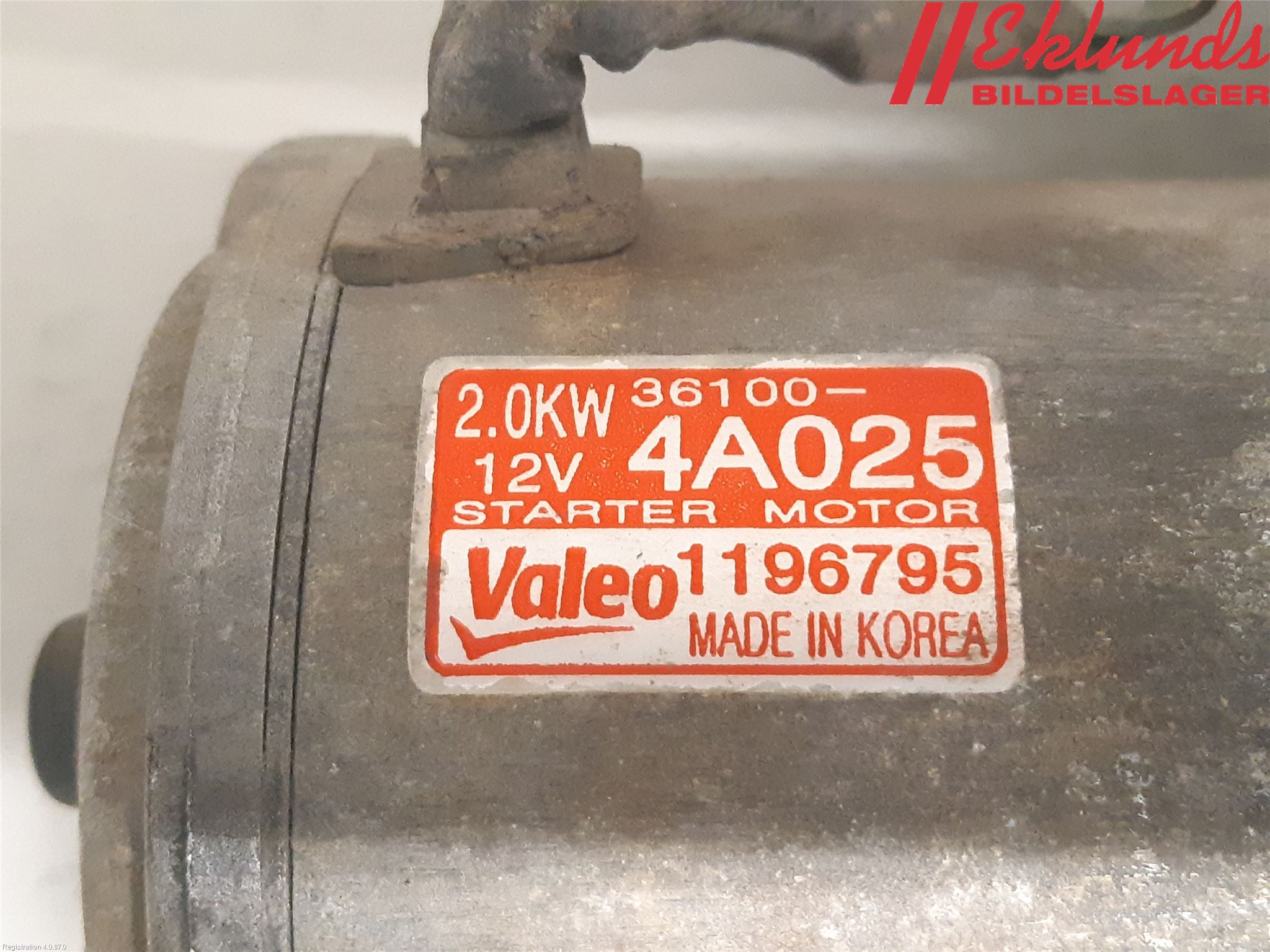 Hyundai H-1/STAREX 08-21 Startmotor Diesel