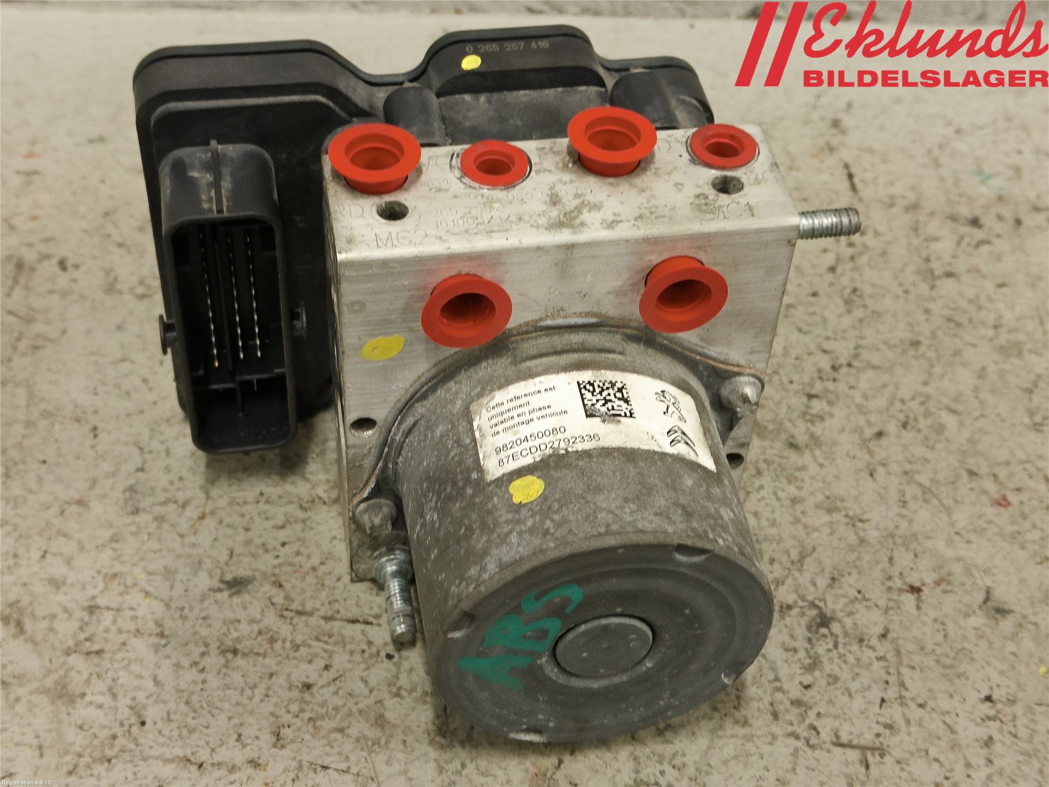 Peugeot EXPERT 15-16 Abs Hydraulaggregat