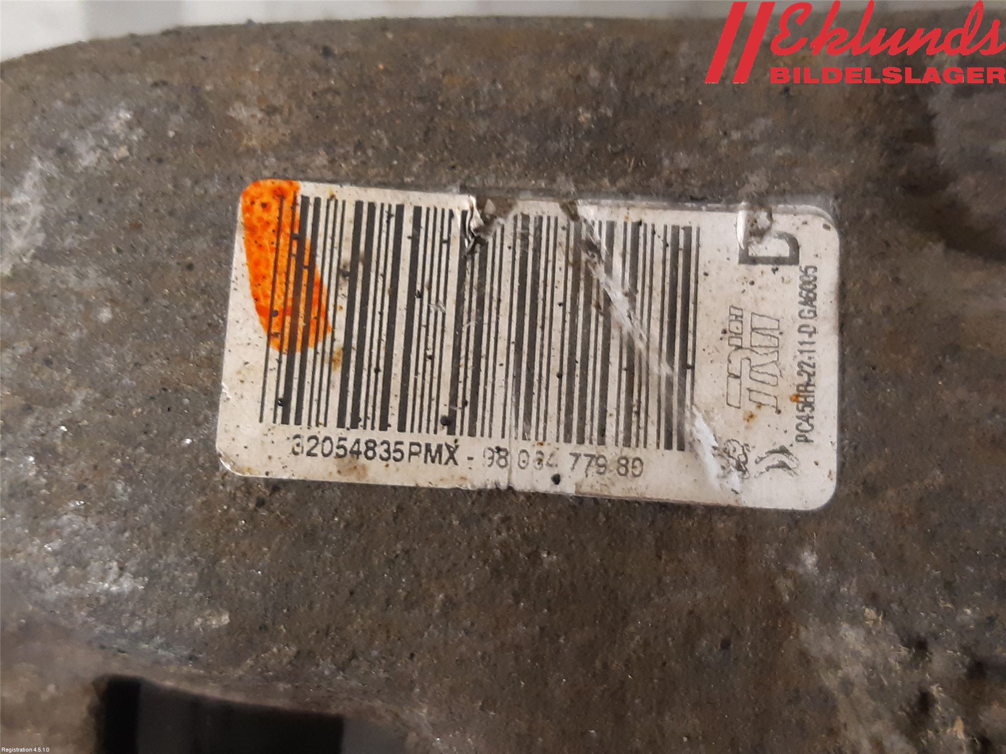 Citroen JUMPY/E-JUMPY 16- Bromsok Bak Höger