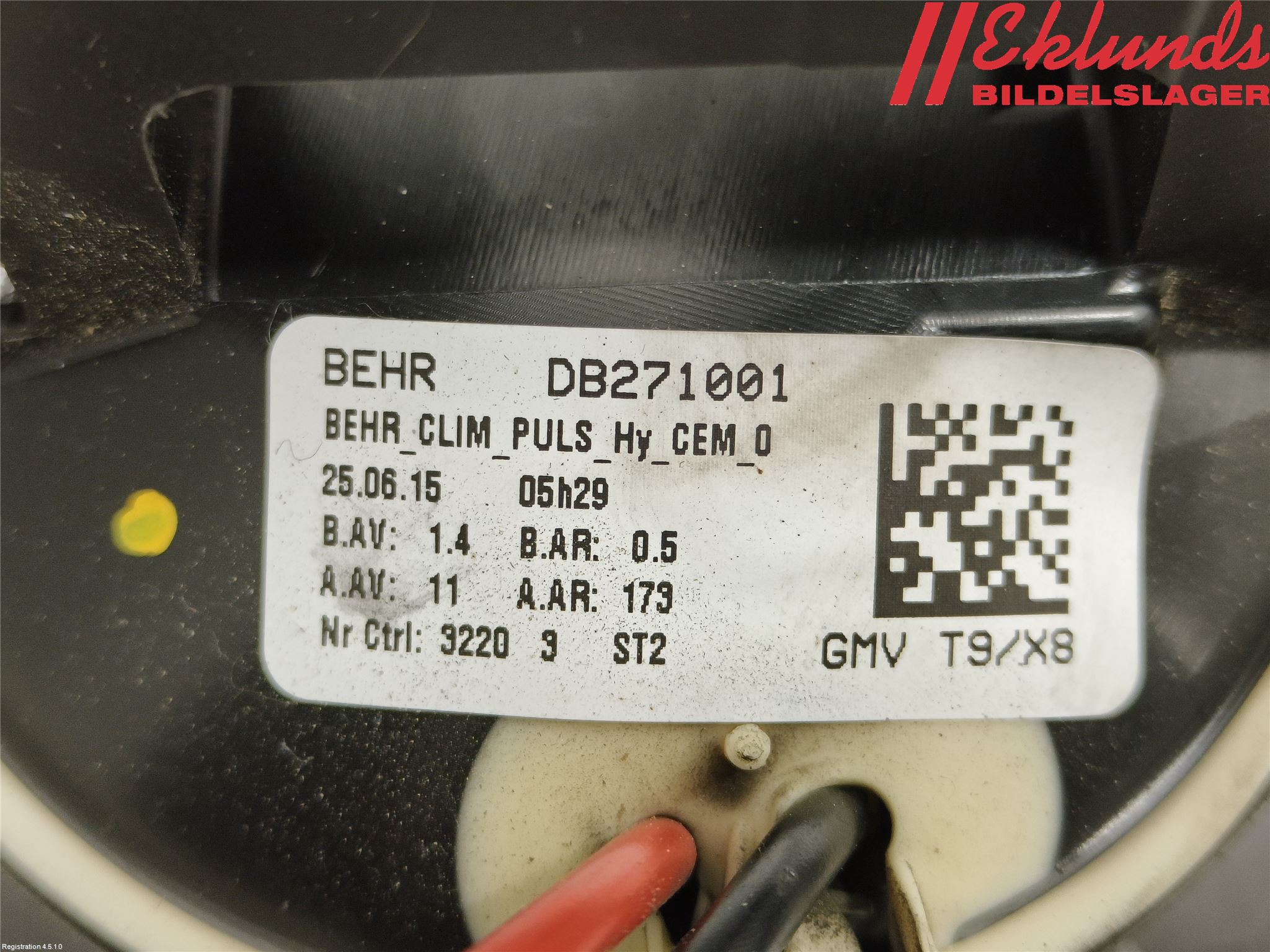 Peugeot 308 14-21 Värmefläkt