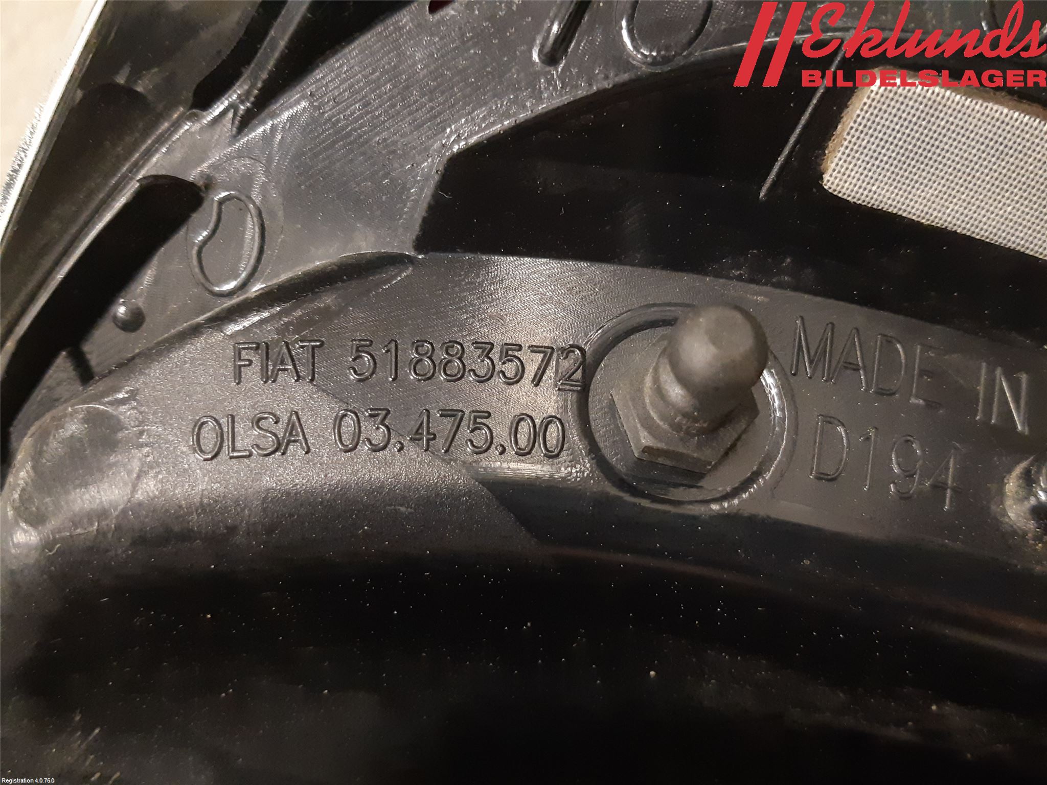 Fiat 500L 13-19 Bakljus Vänster